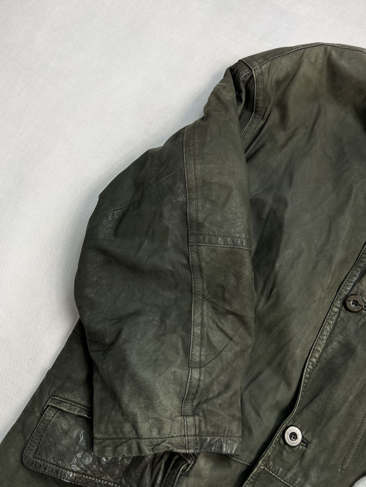 Burberry × Vintage Baggy Jacket Burberry Vintage 90’s Burberry’s Logged Buttons Size US XXL / EU 58 / 5 - 9 Thumbnail