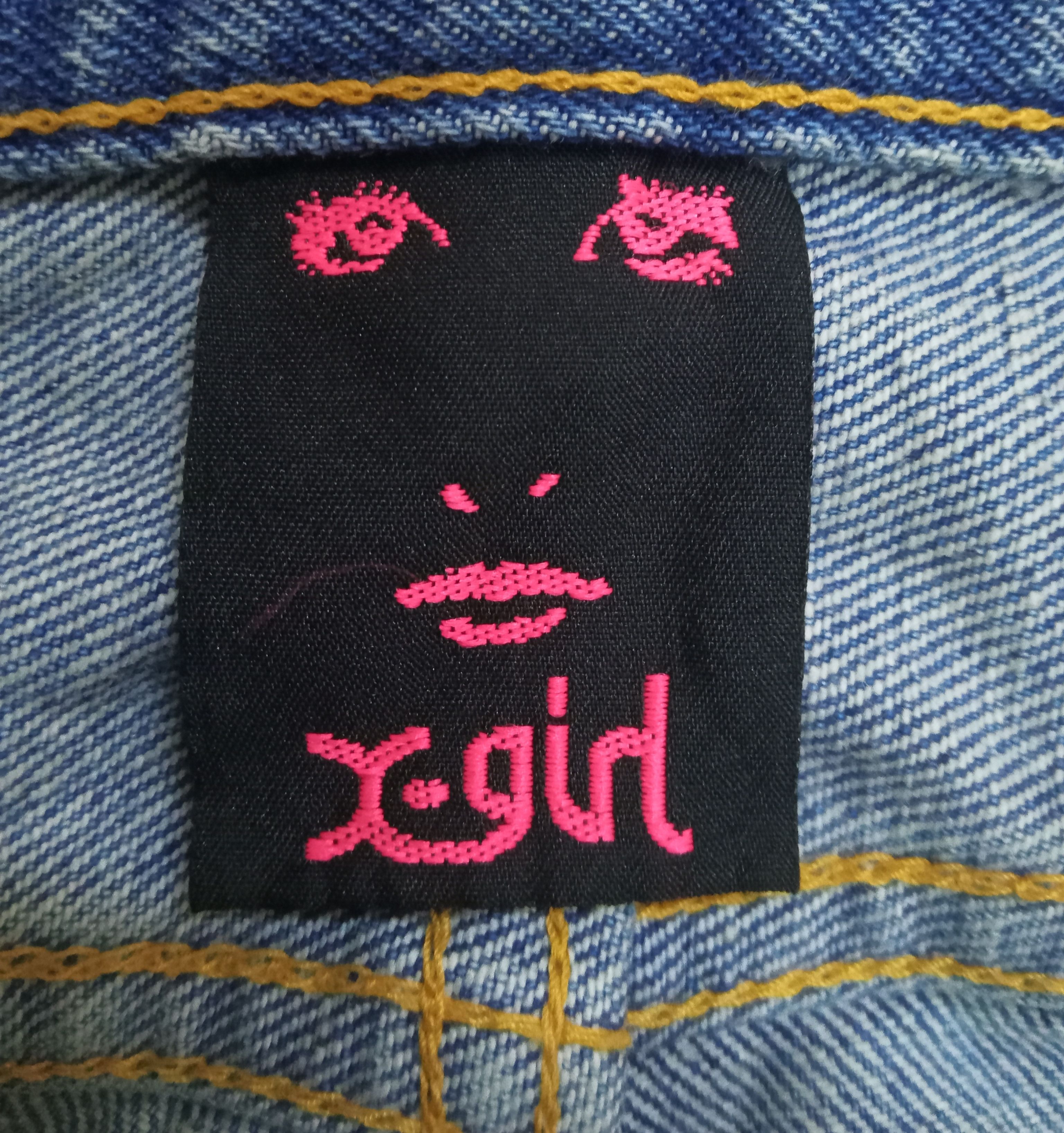 Japanese Brand X-Girl Jeans Size US 29 - 3 Thumbnail