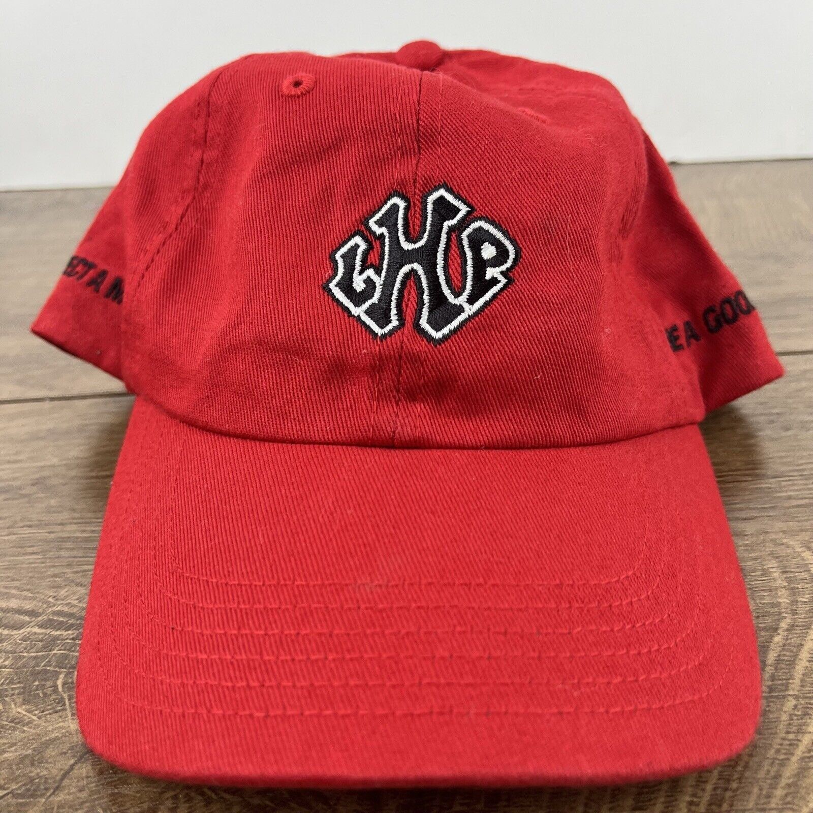Other LHP Hat Red Cap Adjustable Hat Red Adult Fit Hat Size ONE SIZE - 5 Thumbnail