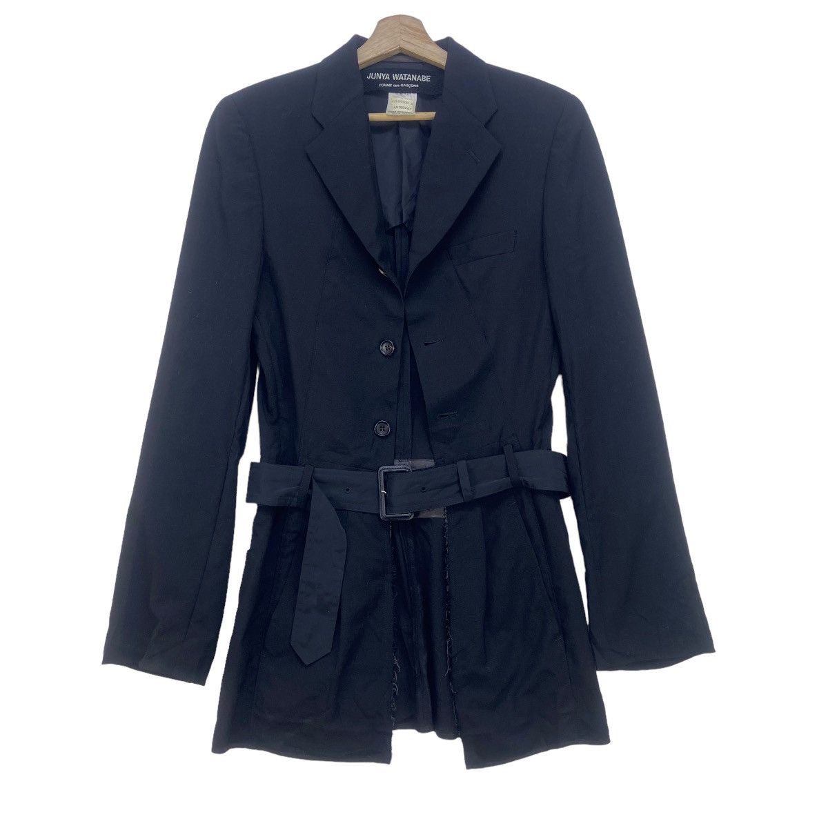 Junya Watanabe Junya Watanabe Comme des Garçons Sample Wool Distressed Coat Size S / US 4 / IT 40 - 1 Thumbnail