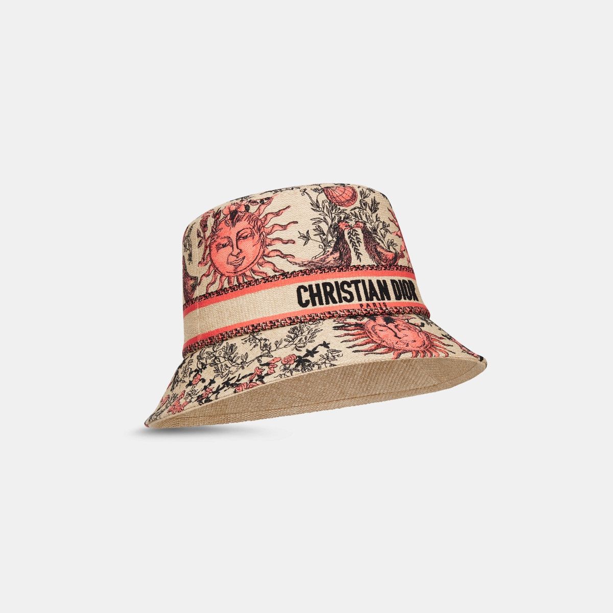 Dior o1bcso1str0226 Size:OS/Small Brim Bucket Hat in Multicolor Size ONE SIZE - 1 Thumbnail