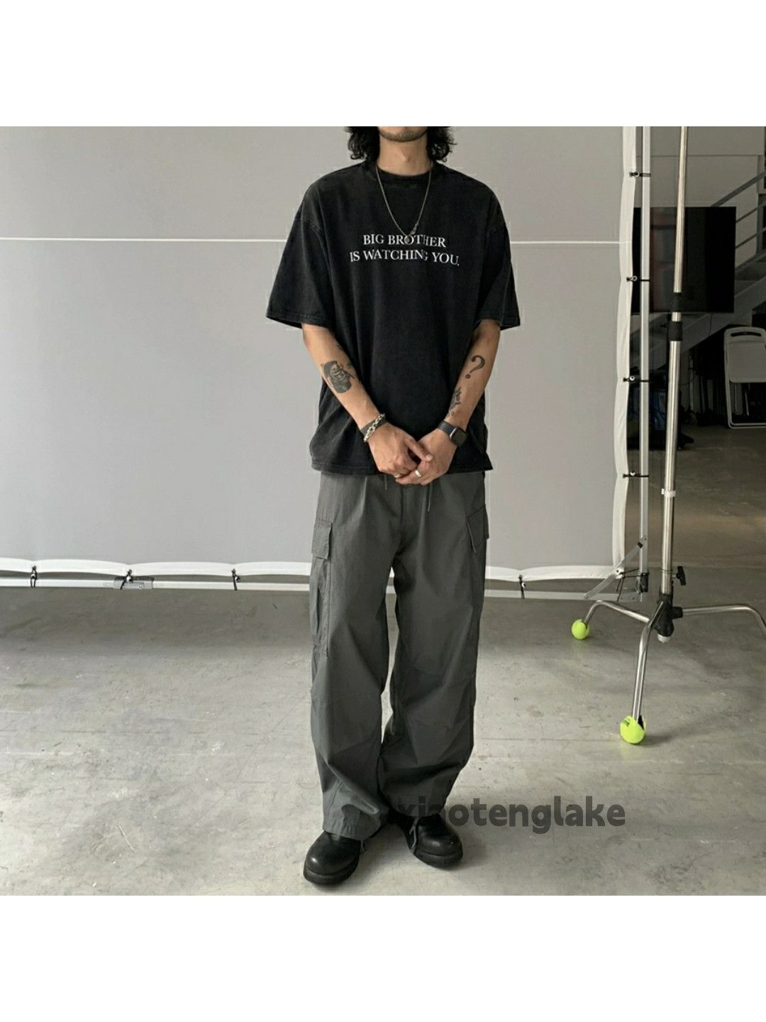 Designer × Japanese Brand × Vintage utility military outdoor loose baggy cargo pants Size US 34 / EU 50 - 1 Thumbnail