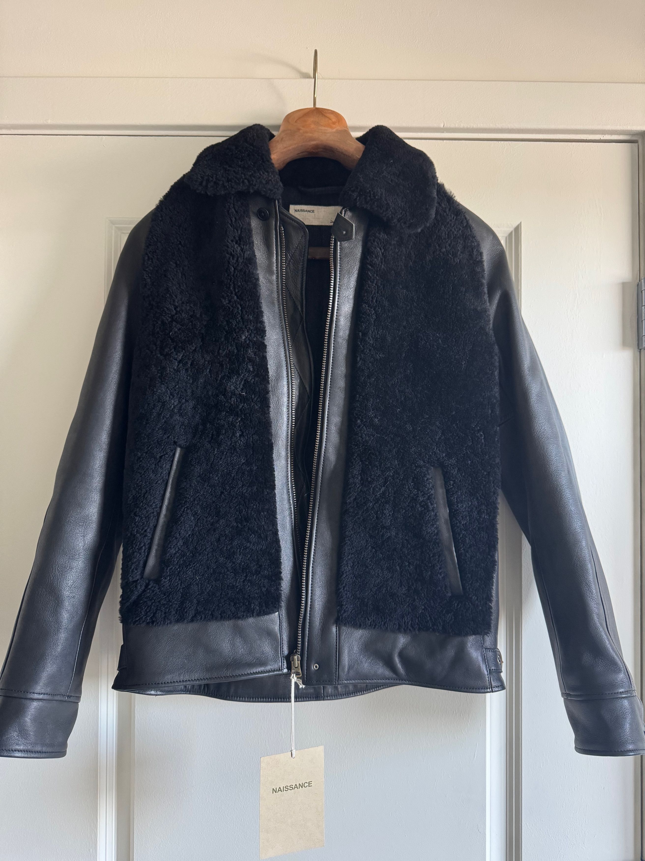 NAISSANCEネサーンス ORIGINAL PRINT  BLOUSON Al Wissam Leather Jacket Adult Size 64 Hip Hop Rap 2pac