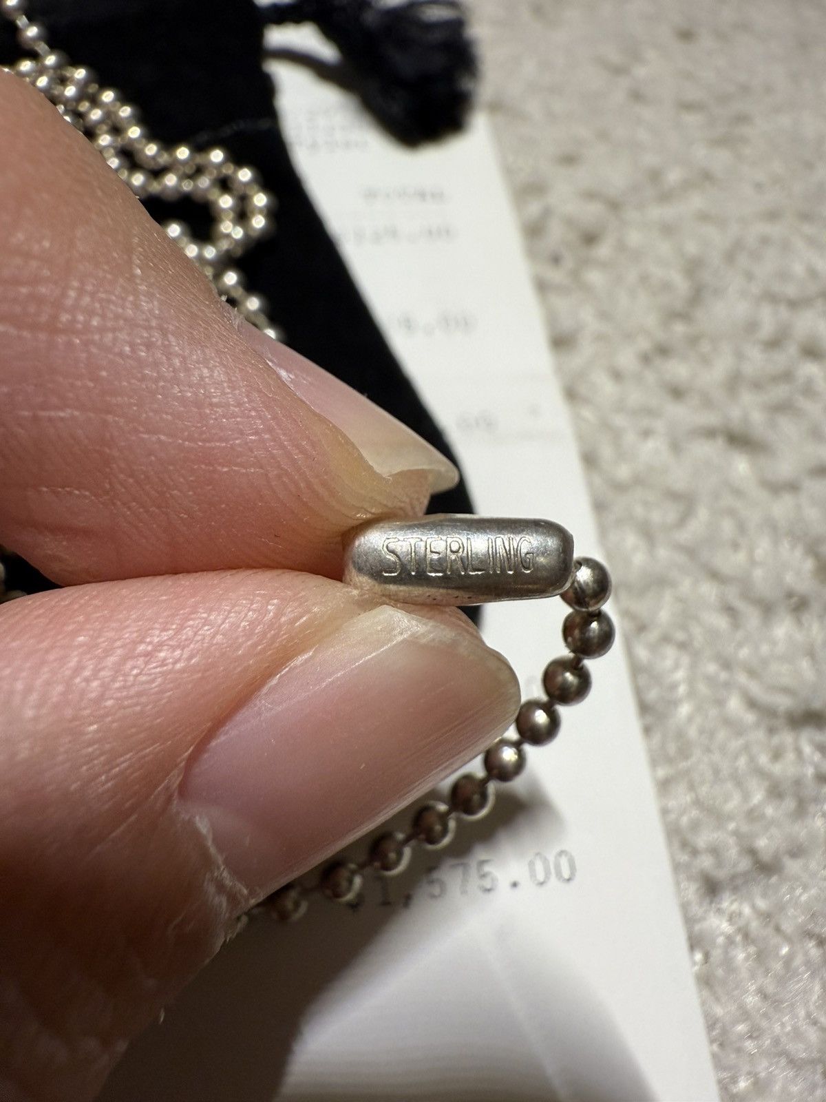 Chrome Hearts Chrome Hearts ball chain 30inch Size ONE SIZE - 2 Thumbnail