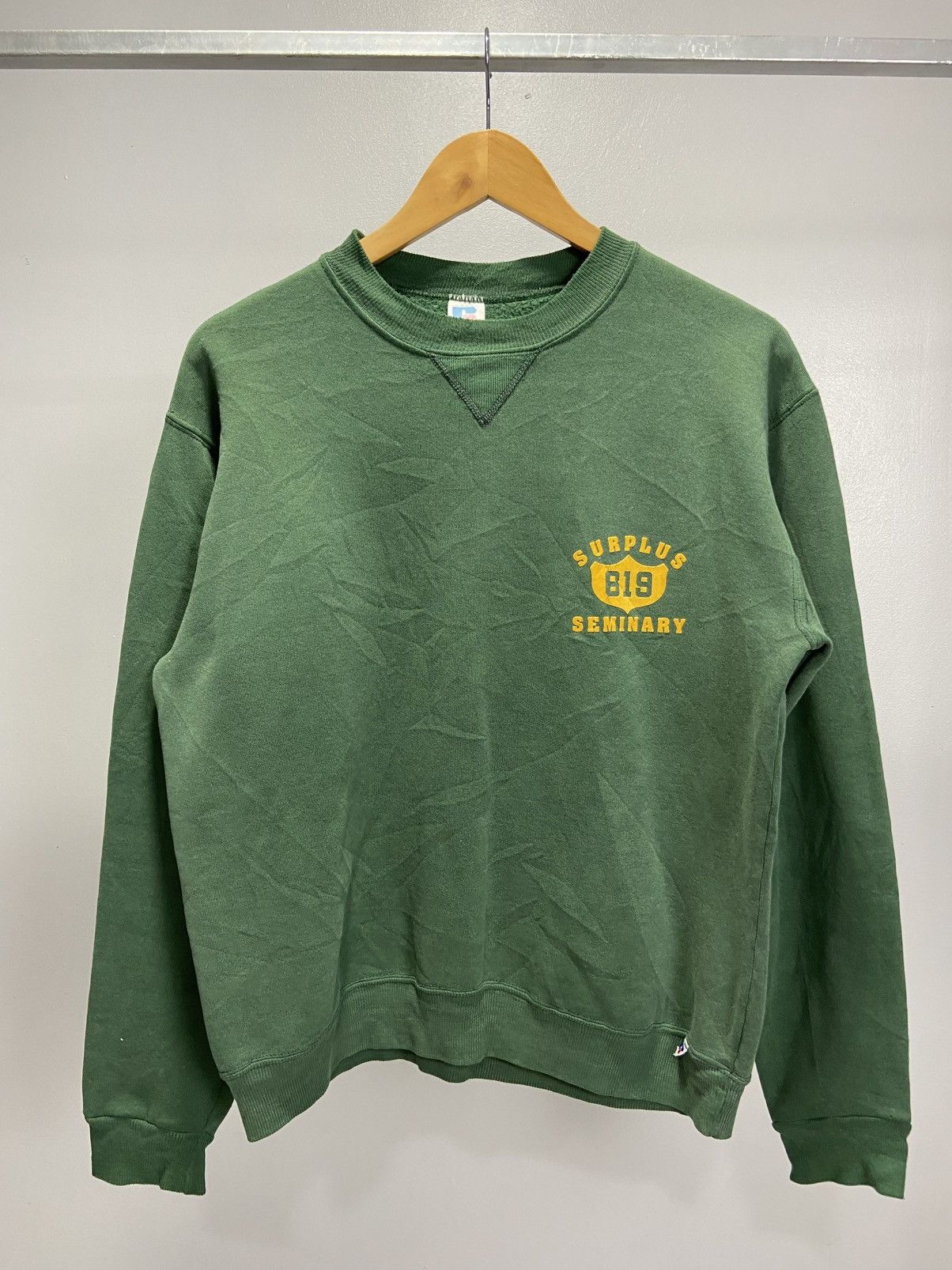 Russell Athletic × Vintage Vintage Surplus 819 Seminary sweatshirt Size US M / EU 48-50 / 2 - 1 Thumbnail