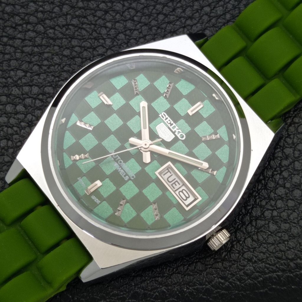 Seiko REFURBISHED VINTAGE SEIKO 5 AUTO JAPAN MENS WATCH a440214 Size 40 - 5 Thumbnail
