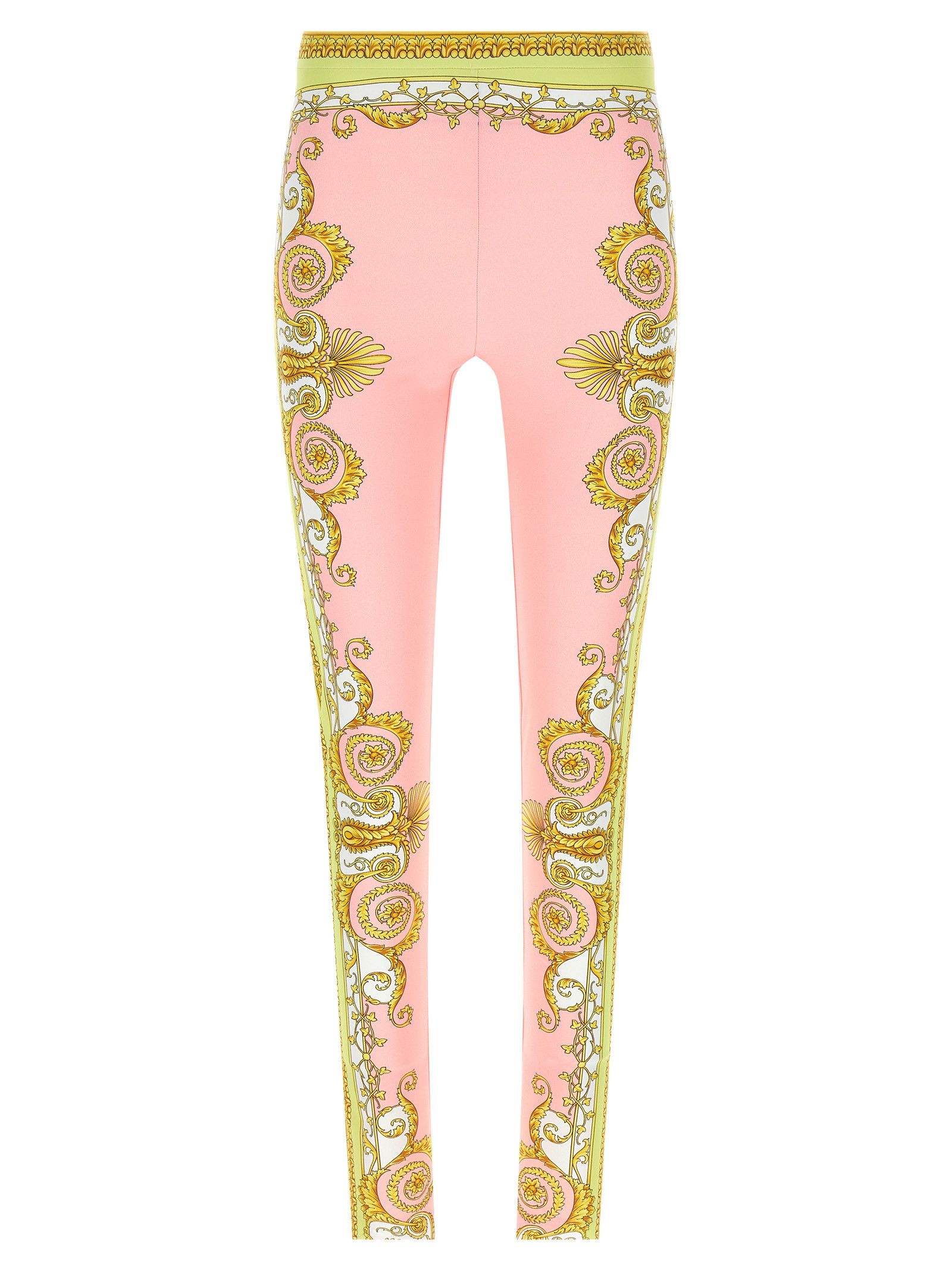 Versace 'Spring Barocco' leggings Size 26" / US 2 / IT 38 - 1 Thumbnail