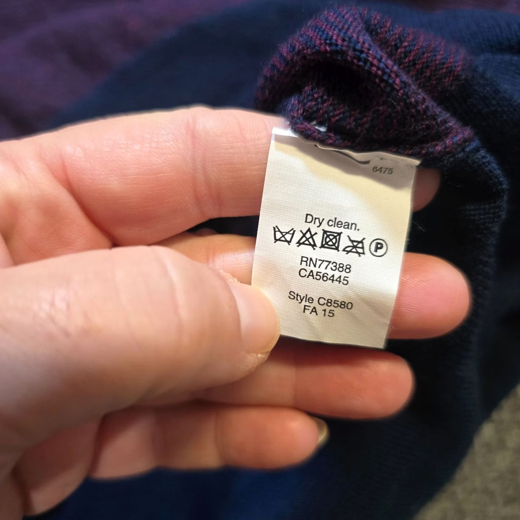 J.Crew J.CREW Sweater Mens Size Medium Blue Merino Wool Long Sleeve Crew Neck Pullover Preppy Casual Knit Modern Fit Adult Mens Size US M / EU 48-50 / 2 - 7 Thumbnail