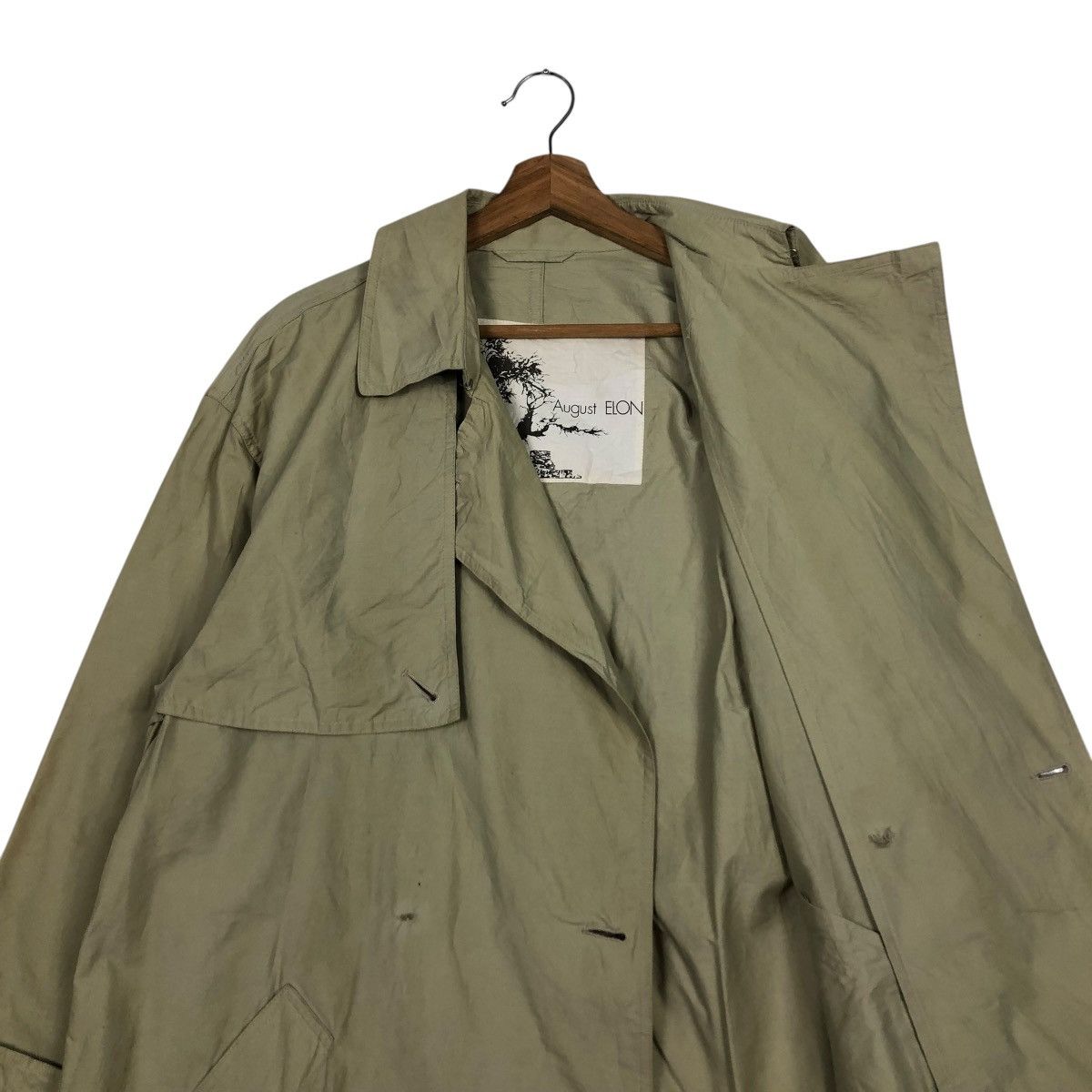 Japanese Brand VINTAGE CHORE JACKET DOUBLE BREAST AUGUST ELON ISSEY MIYAKE Size US M / EU 48-50 / 2 - 15 Thumbnail