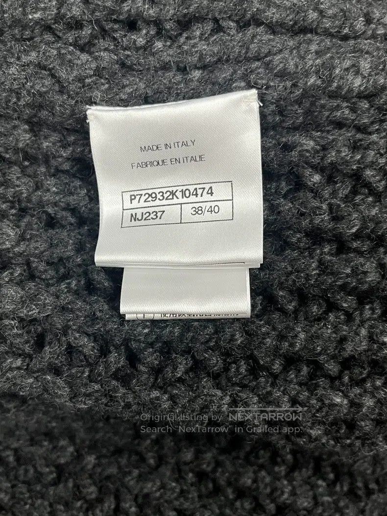 Chanel Chanel 22A colour-blocked tweed knitted cardigan coat Size XS / US 0-2 / IT 36-38 - 5 Thumbnail