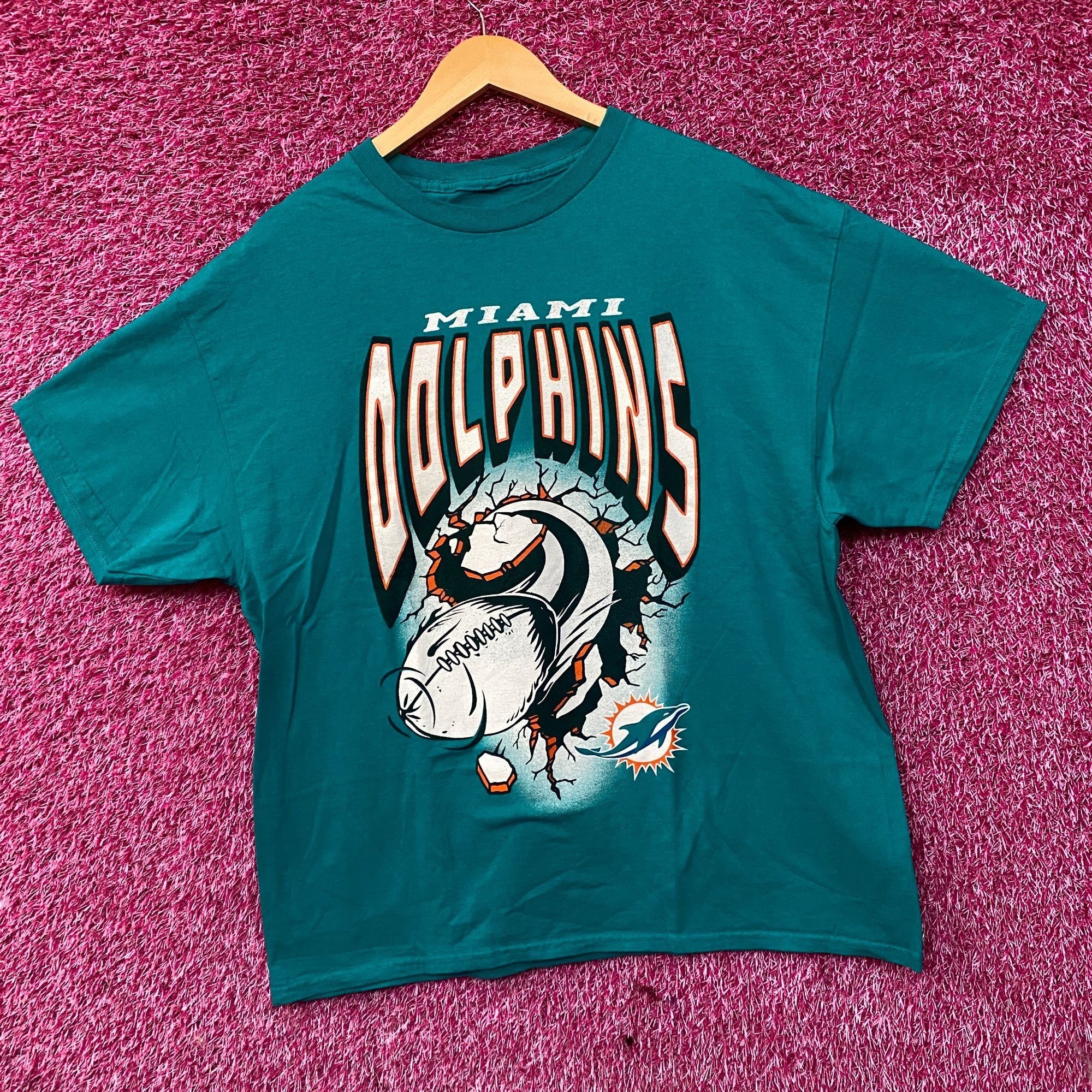 Junk Food Junk Food Clothing NFL Miami Dolphins Breakthrough Flea Mark Size US L / EU 52-54 / 3 - 3 Thumbnail