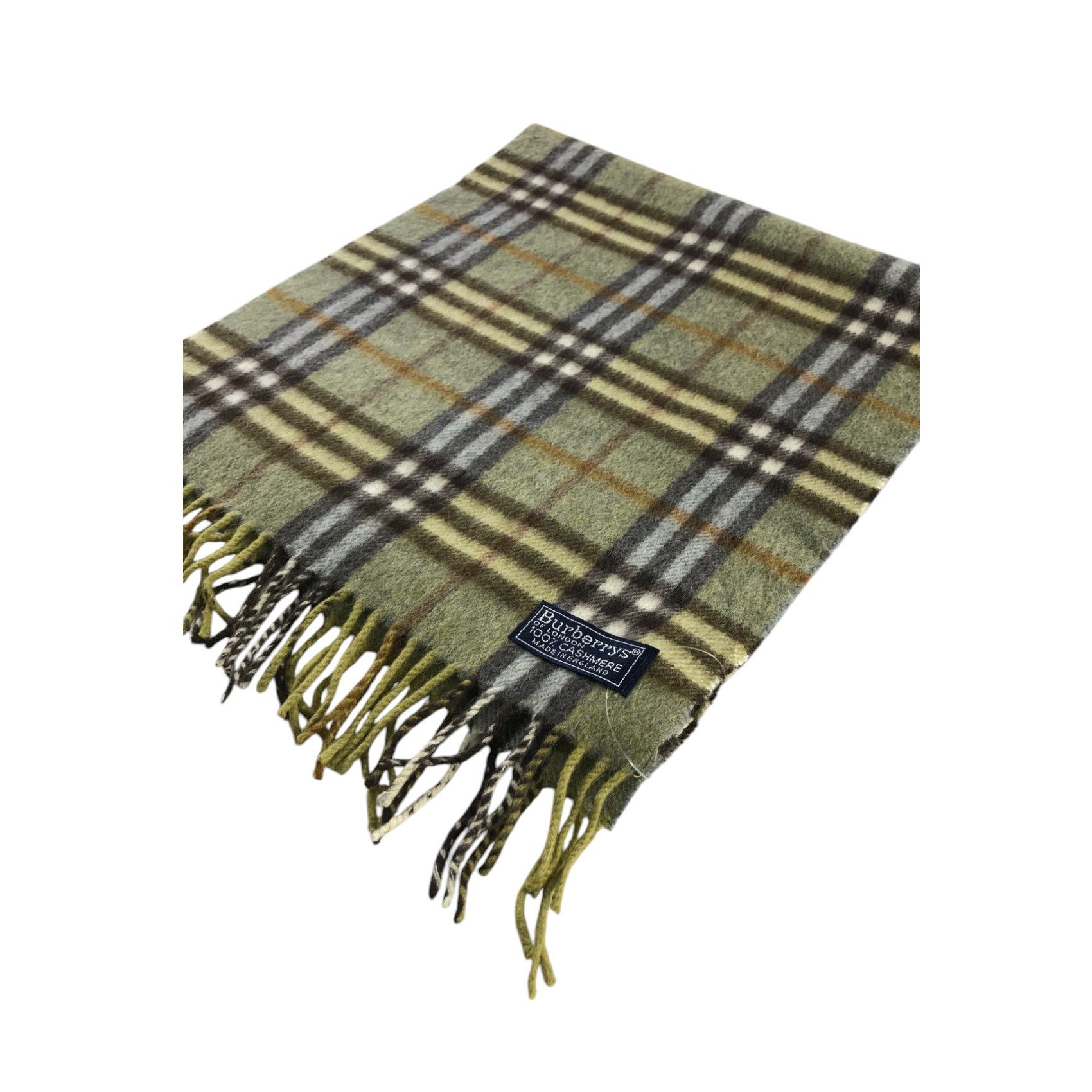Burberry × Vintage Burberry Scarf / Muffler / Neckwear - WW1892 Size ONE SIZE - 3 Thumbnail