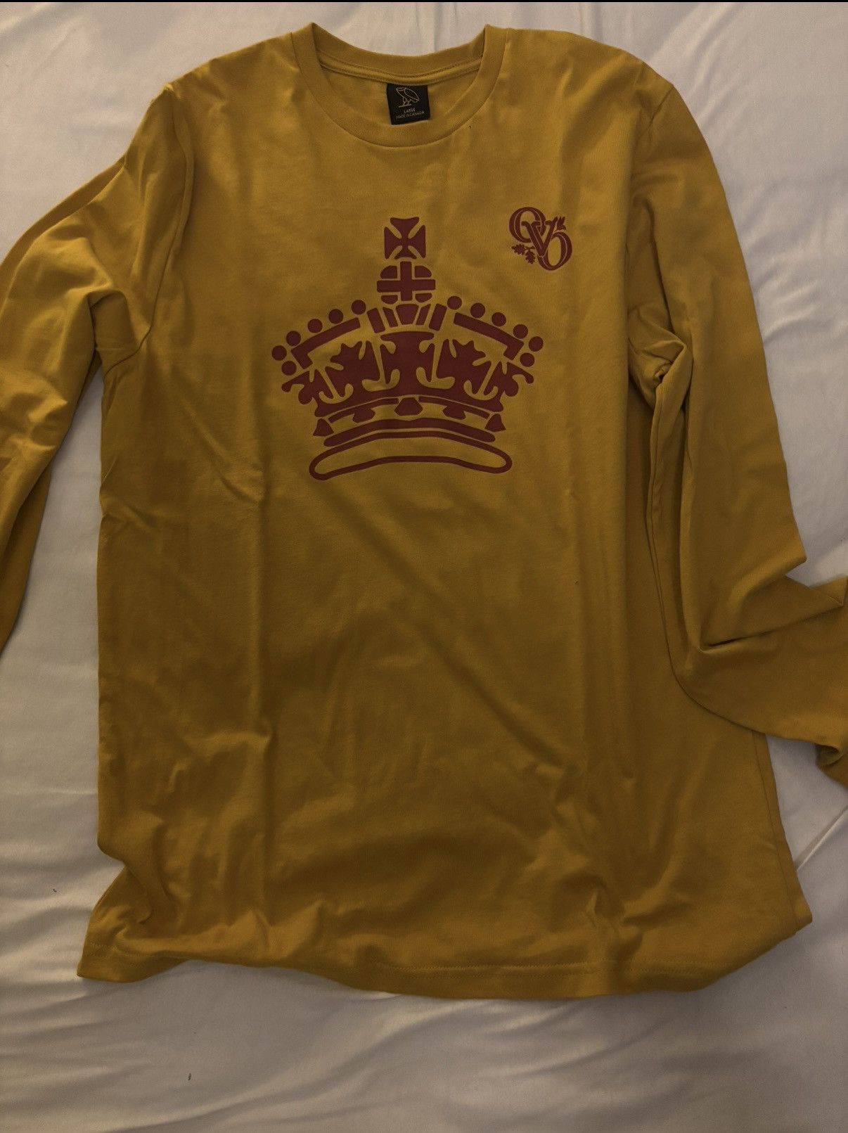 October's Very Own OVO crown long sleeve tshirt Size US L / EU 52-54 / 3 - 1 Thumbnail