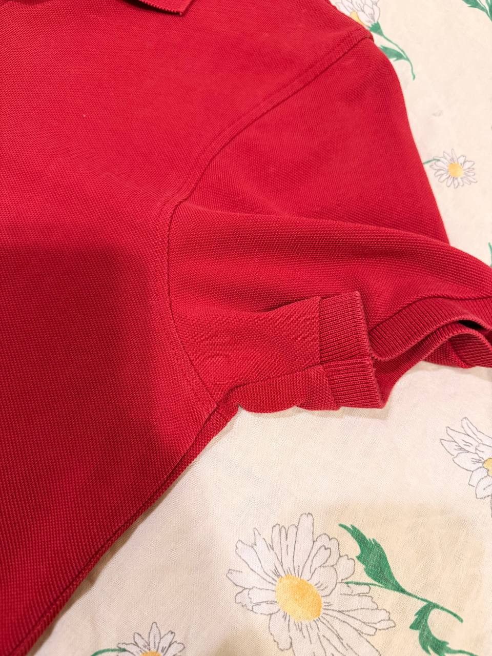 Burberry Burberry London Nova Check Slim Fit Red Polo Shirt Condition Size US M / EU 48-50 / 2 - 12 Thumbnail
