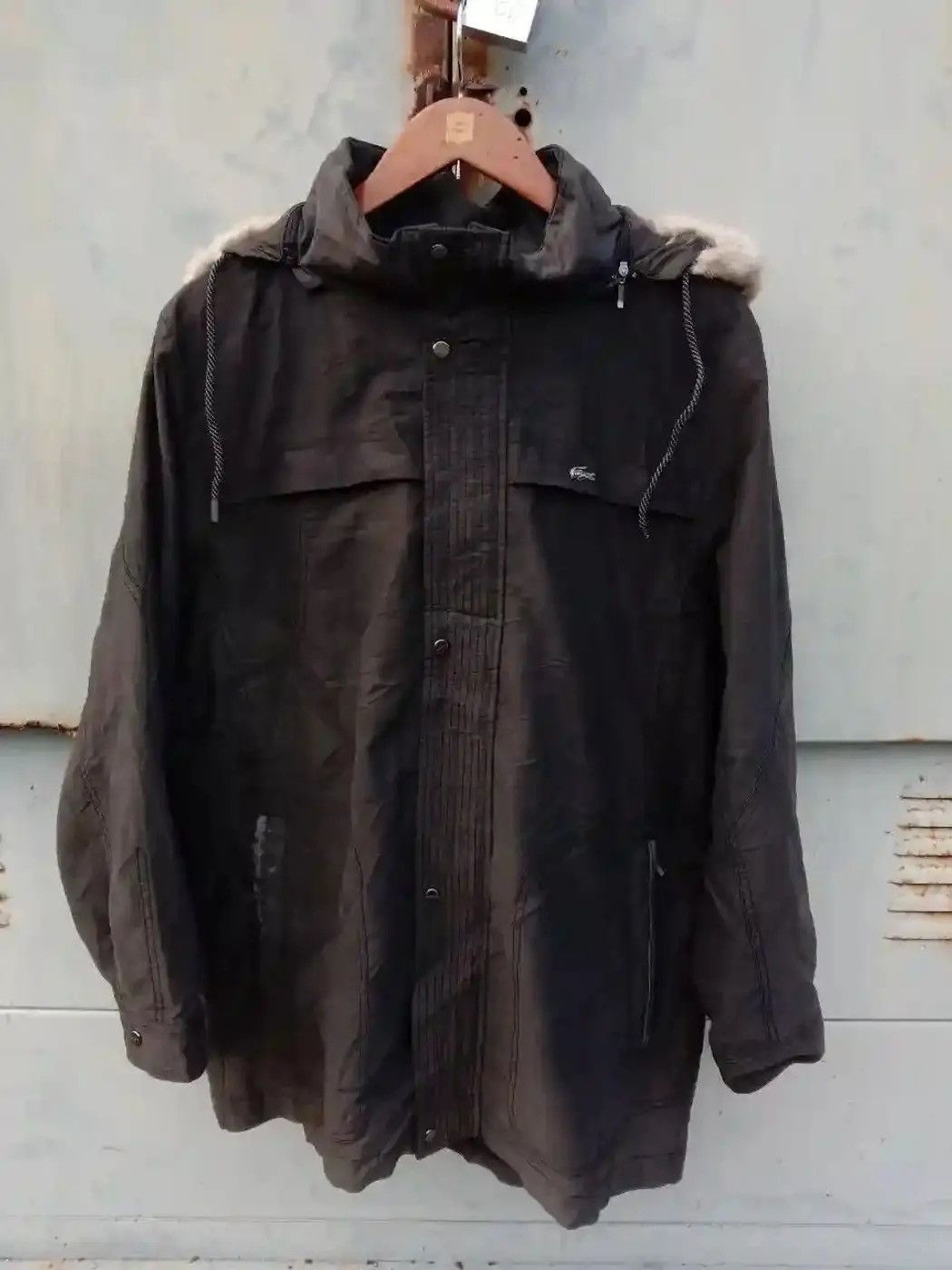 Vintage Lacoste Fur-Lined Parka Jacket – Korea Exclusive