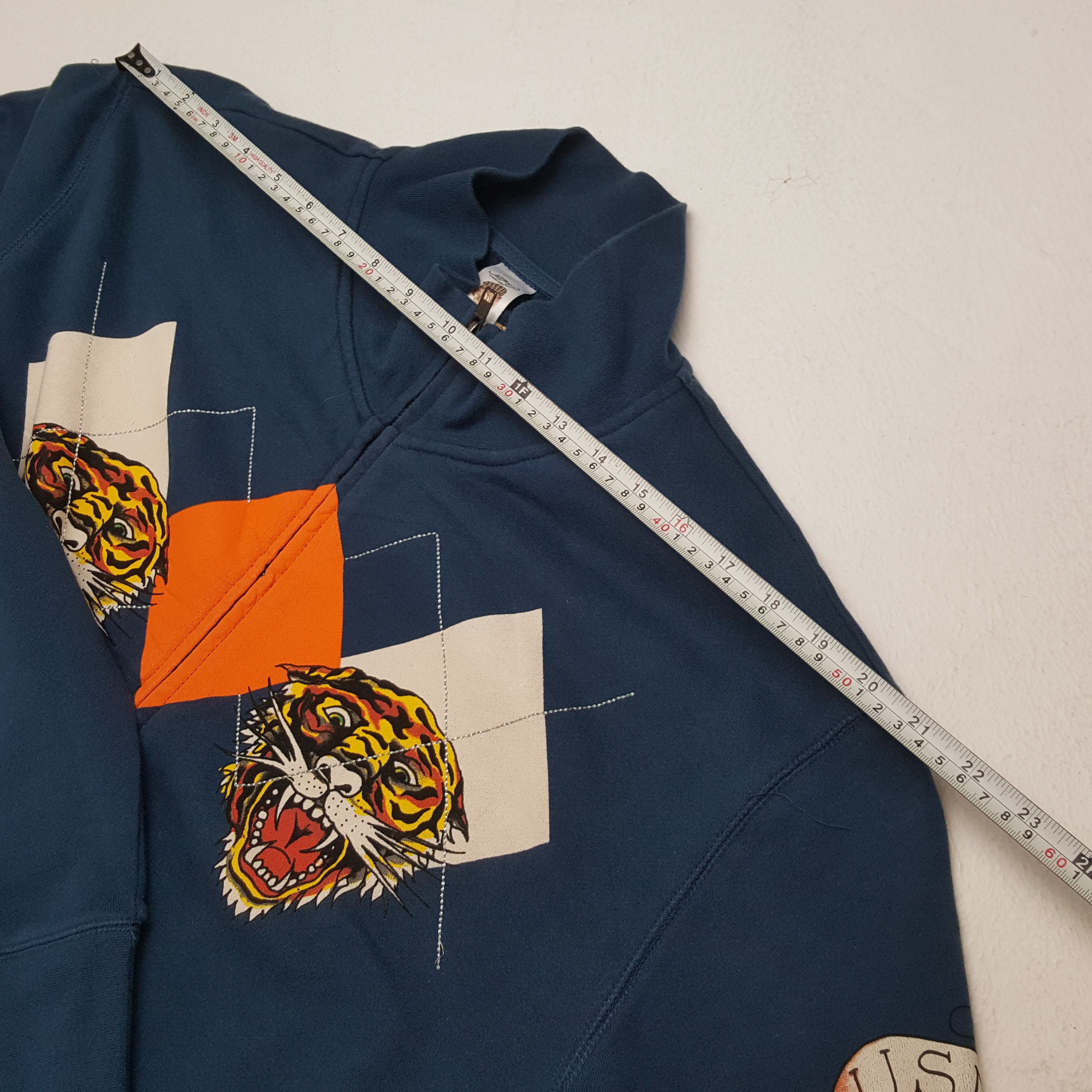 Christian Audigier × Ed Hardy × Vintage Vintage ED-HARDY by CHRISTIAN AUDIGIER Designer Sweaters Size US L / EU 52-54 / 3 - 5 Thumbnail