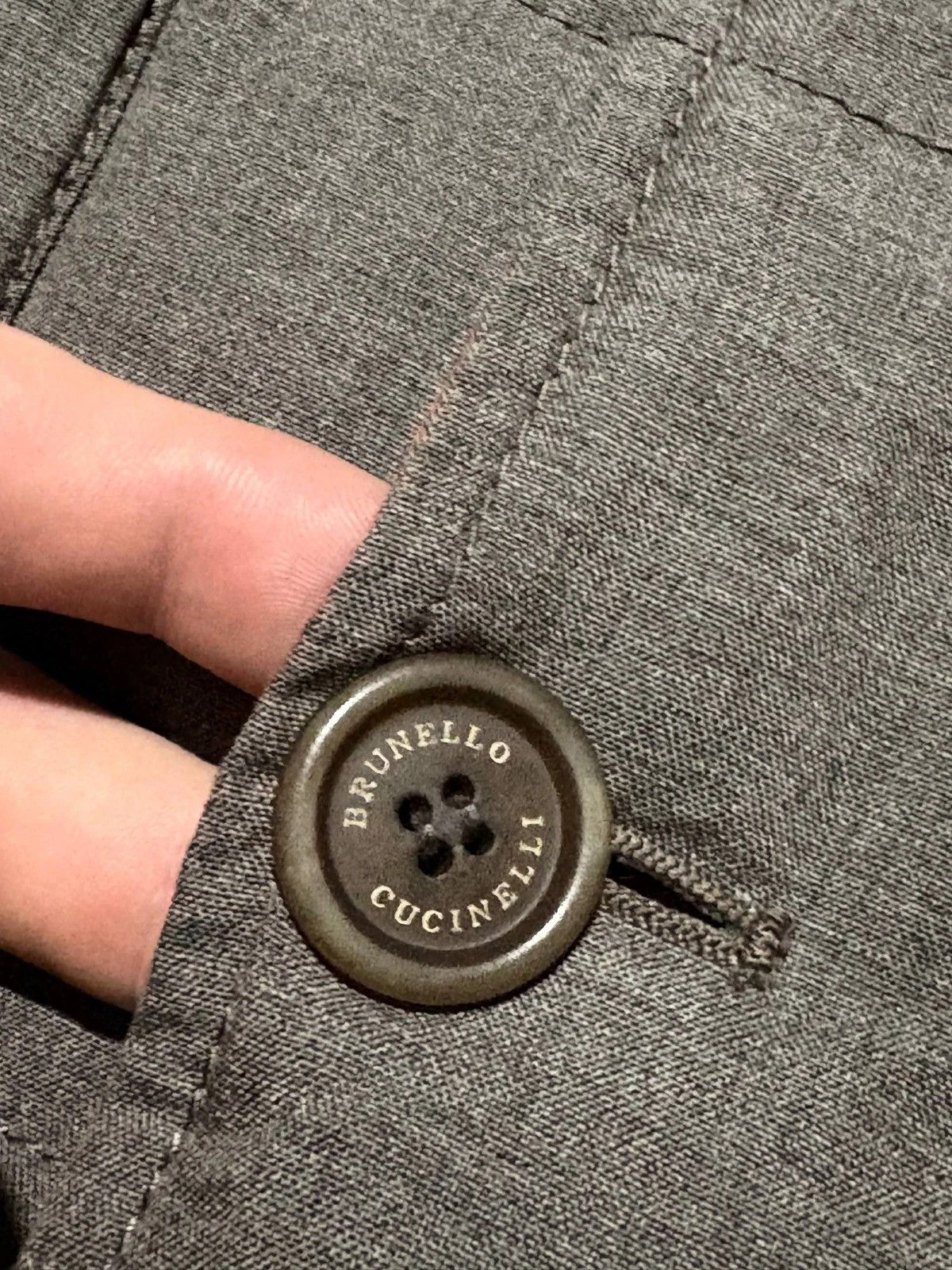 Brunello Cucinelli Vintage Rare Brunello Cucinelli Luxury Gray Down Puffer Vest Size XL / US 12-14 / IT 48-50 - 6 Thumbnail