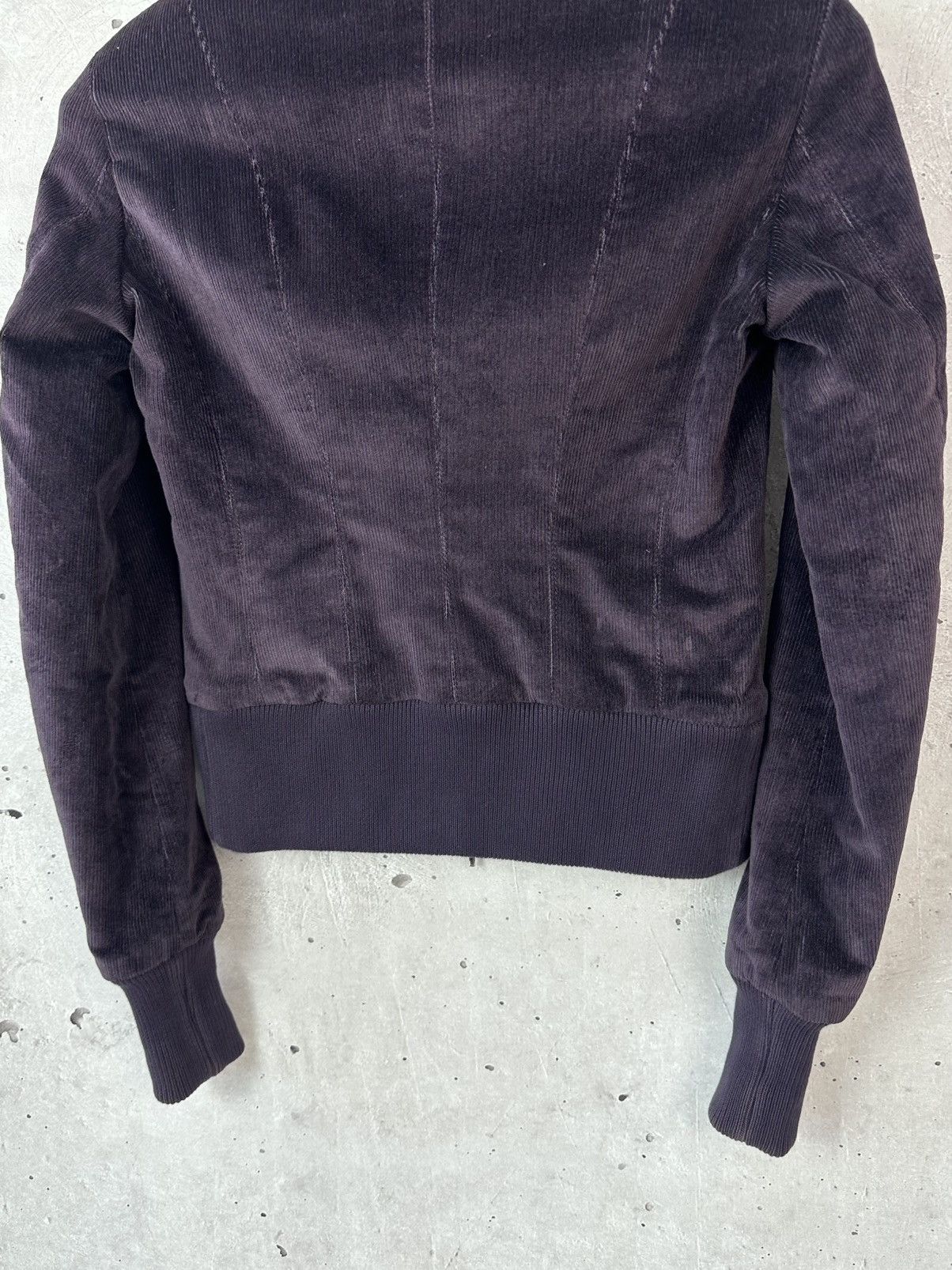 Dondup Dondup Corduroy Eggplant Multipocket Zip Women’s Jacket Size S / US 4 / IT 40 - 11 Thumbnail