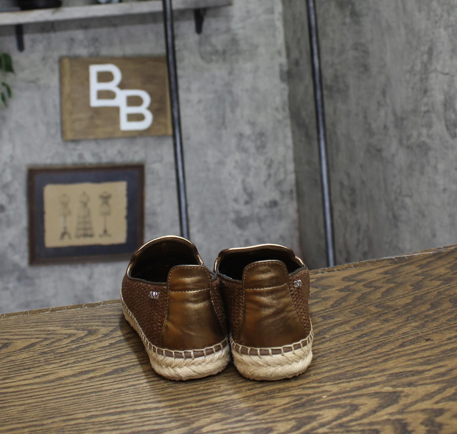 DKNY Dkny Mallandra Espadrille Flats K1520470 Brown / Bronze 6m Size US 6 / IT 36 - 4 Thumbnail