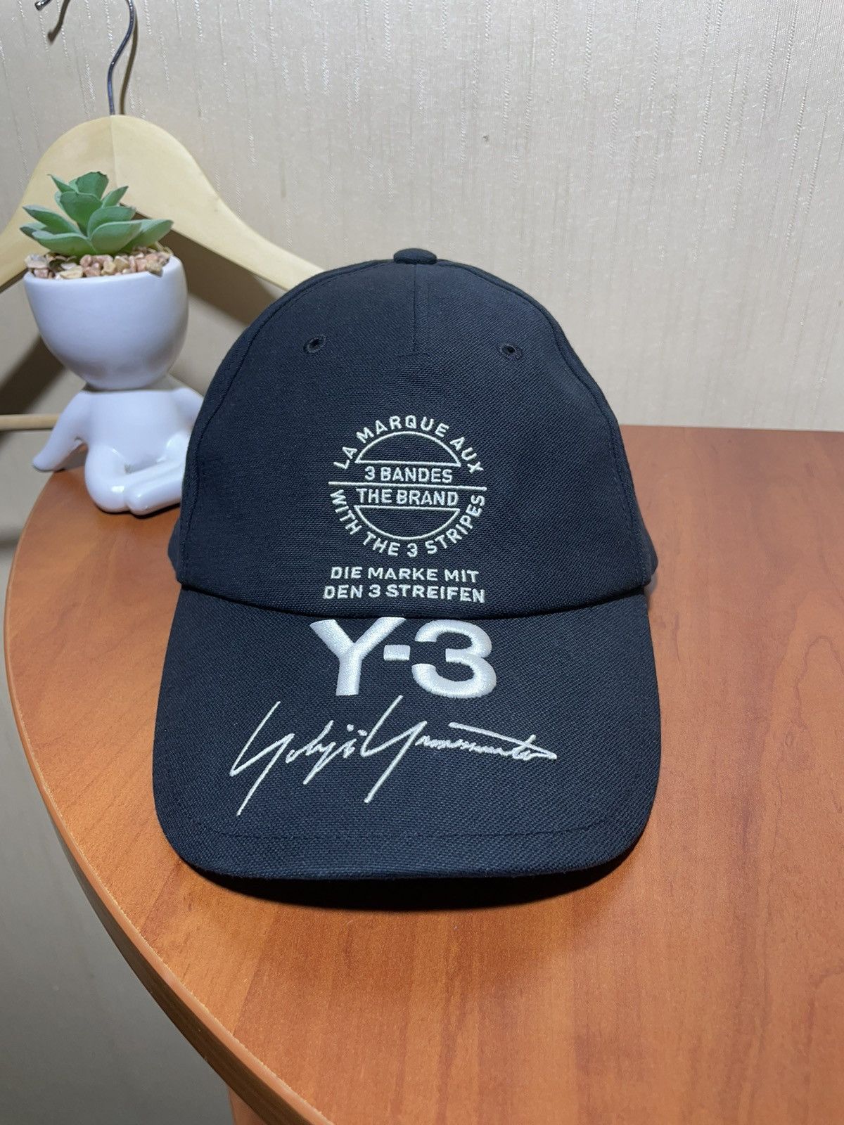 Adidas × Japanese Brand × Yohji Yamamoto Adidas Yohji Yamamoto Japanese cap Size ONE SIZE - 1 Thumbnail