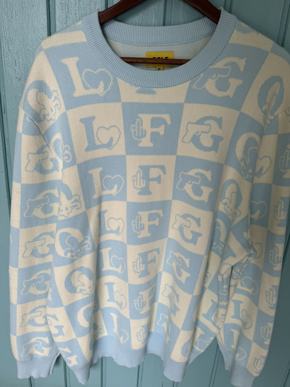 image of Golf Wang Sweater in Blue, Men's (Size XL)