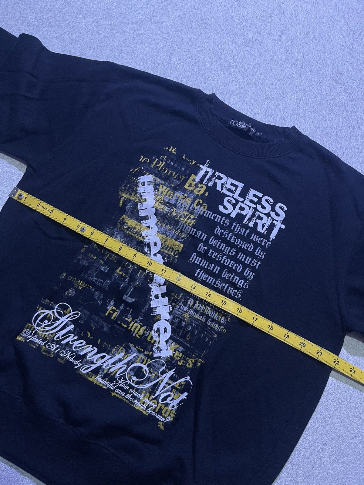 Y2K BEAUMONT CARR long sleeve tshirt