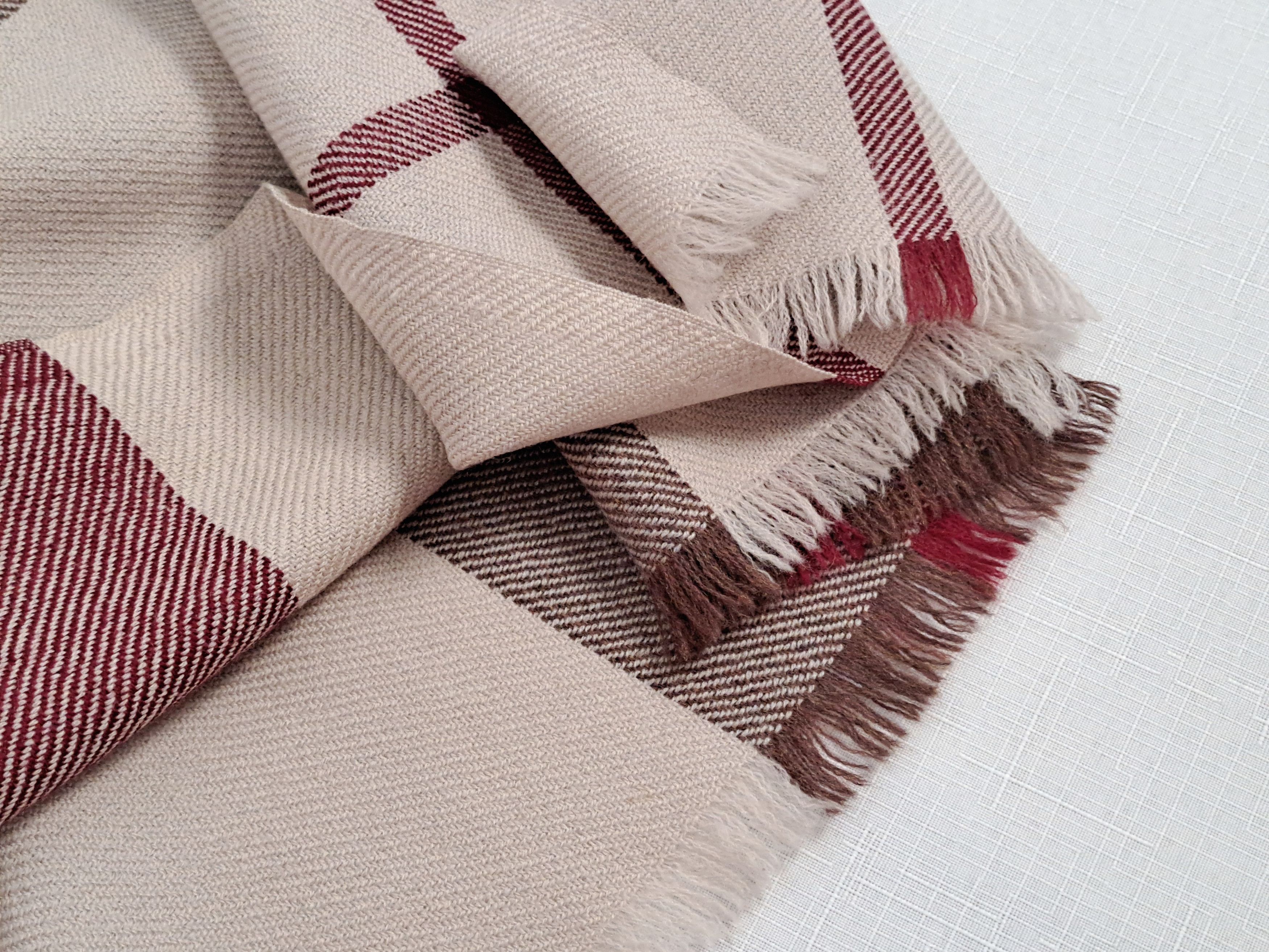 Ermenegildo Zegna Ermenegildo Zegna wool mega check luxury scarf. Size ONE SIZE - 8 Thumbnail