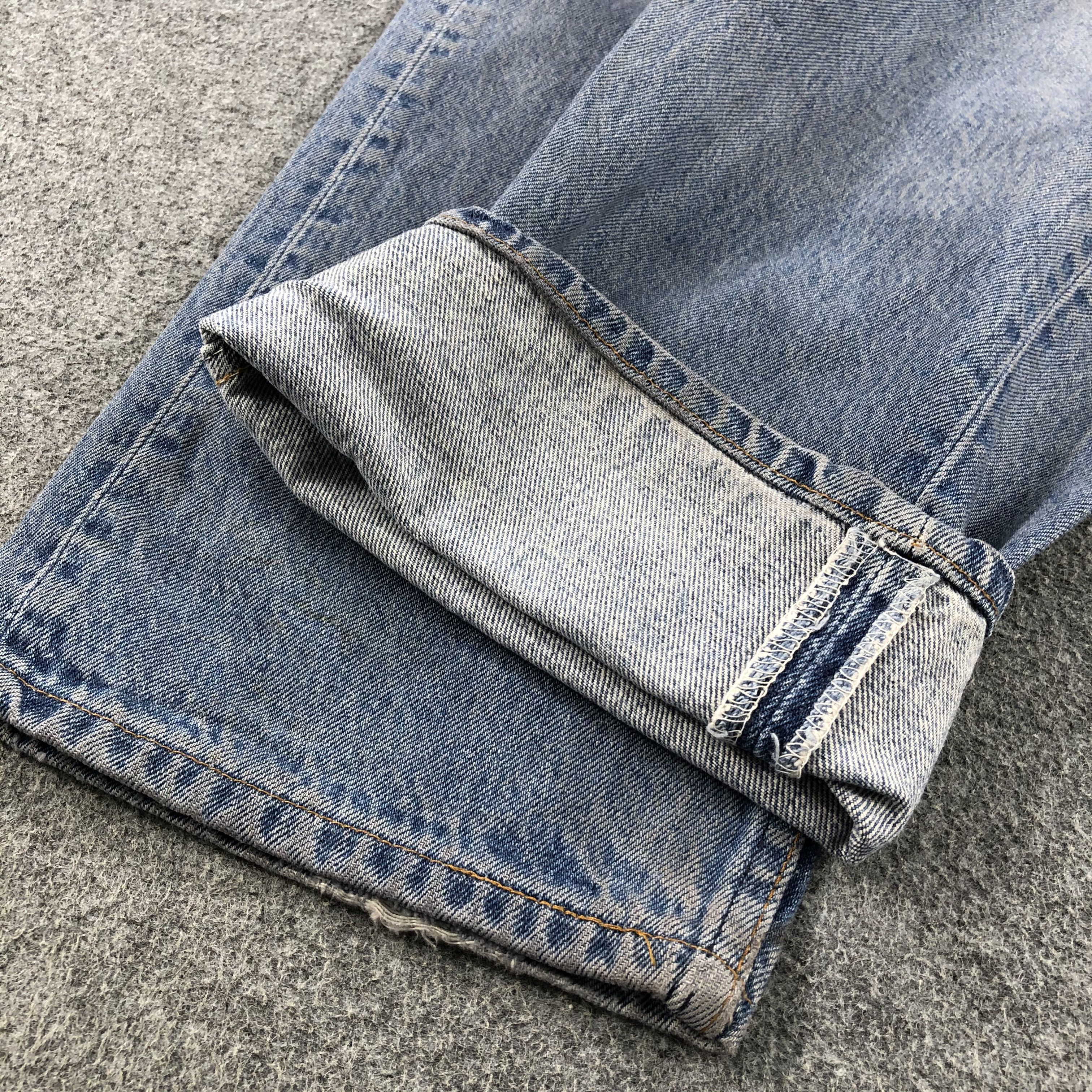 Levi's Vintage 90s Blue Wash Levis 501 Jeans-JM1868 Size US 36 / EU 52 - 7 Thumbnail