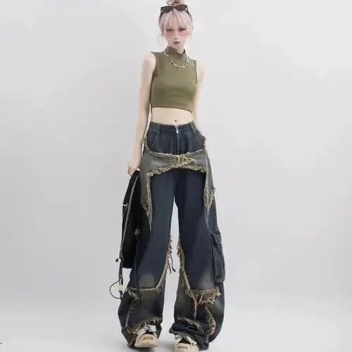 Other Street Wide Leg Pants Size 29" - 2 Thumbnail