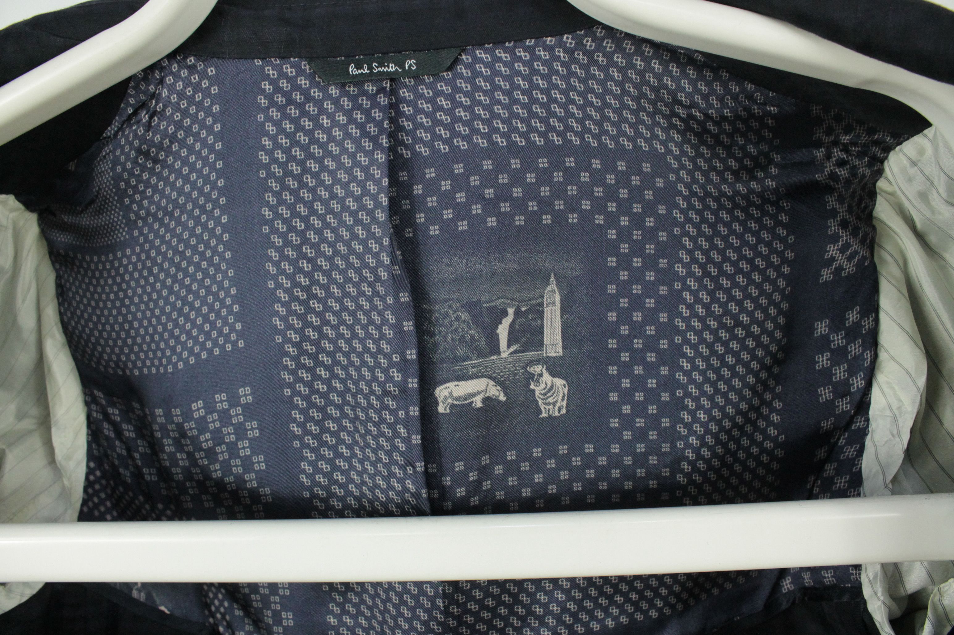 Paul Smith Paul Smith Slim-Fit Cotton-Linen Buggy Lined Blazer Jacket Size US M / EU 48-50 / 2 - 10 Thumbnail