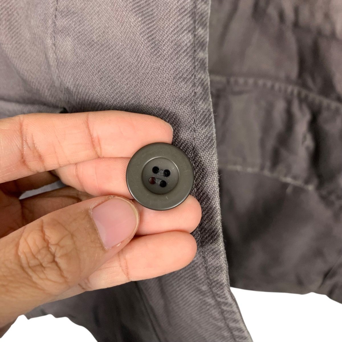 Japanese Brand THIRDLUCK Four Pocket Work Casual Jacket #2089-C91 Size US M / EU 48-50 / 2 - 12 Thumbnail