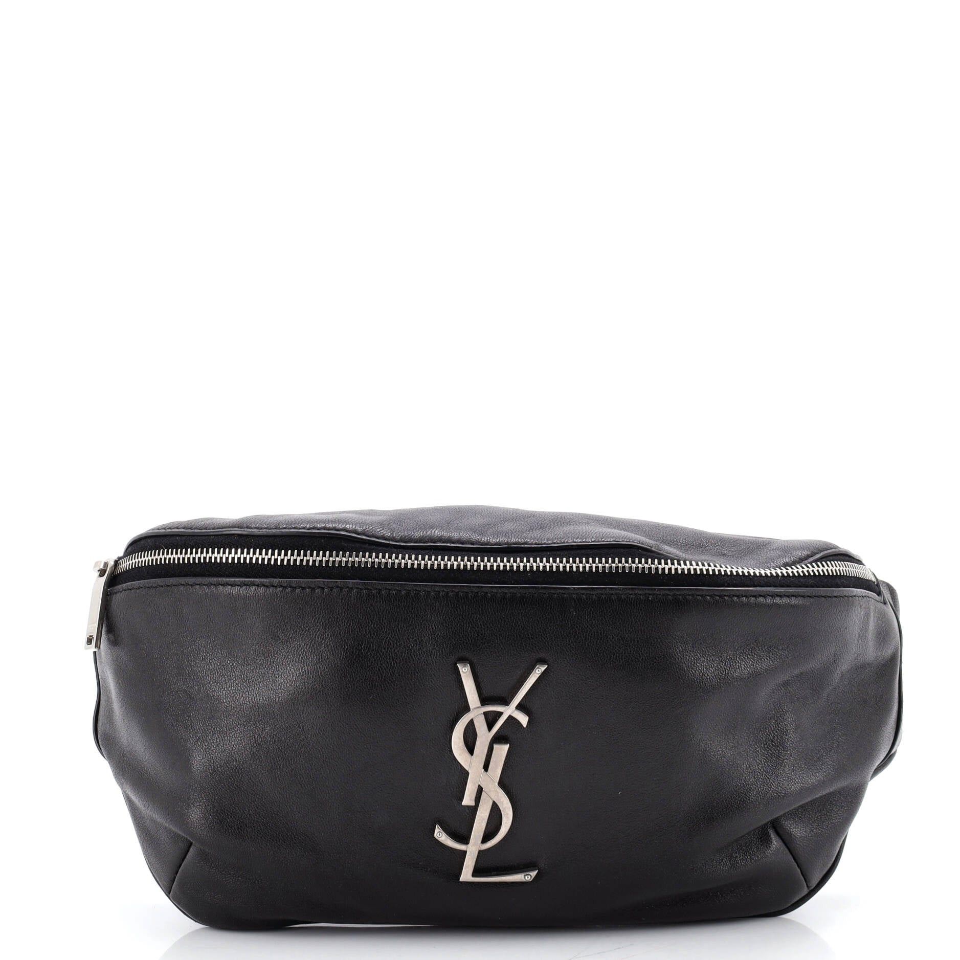 Saint Laurent Paris Classic Monogram Belt Bag Size ONE SIZE - 1 Thumbnail