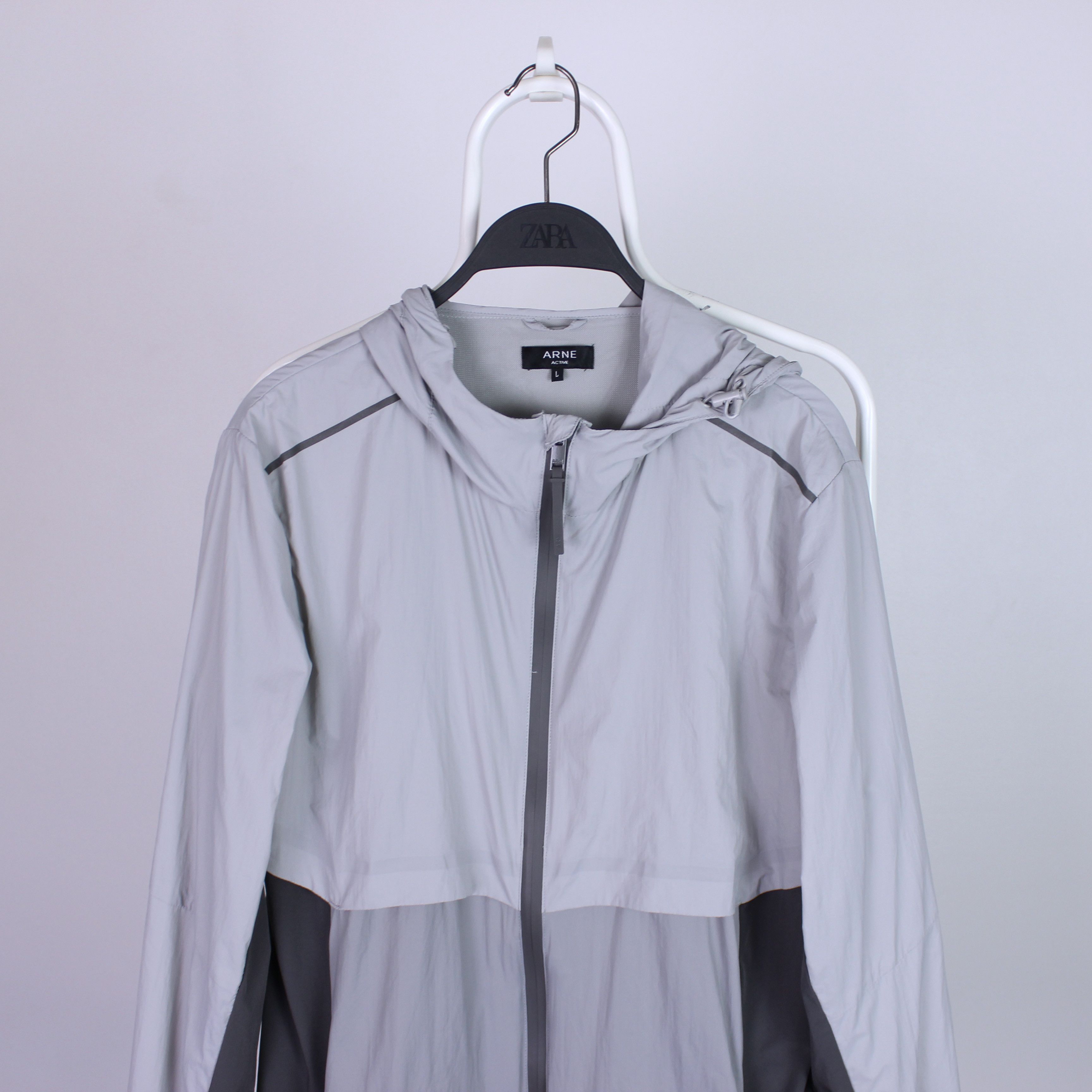 Vintage Arne active jacket men rarity run jckt M L gray Size US L / EU 52-54 / 3 - 3 Thumbnail