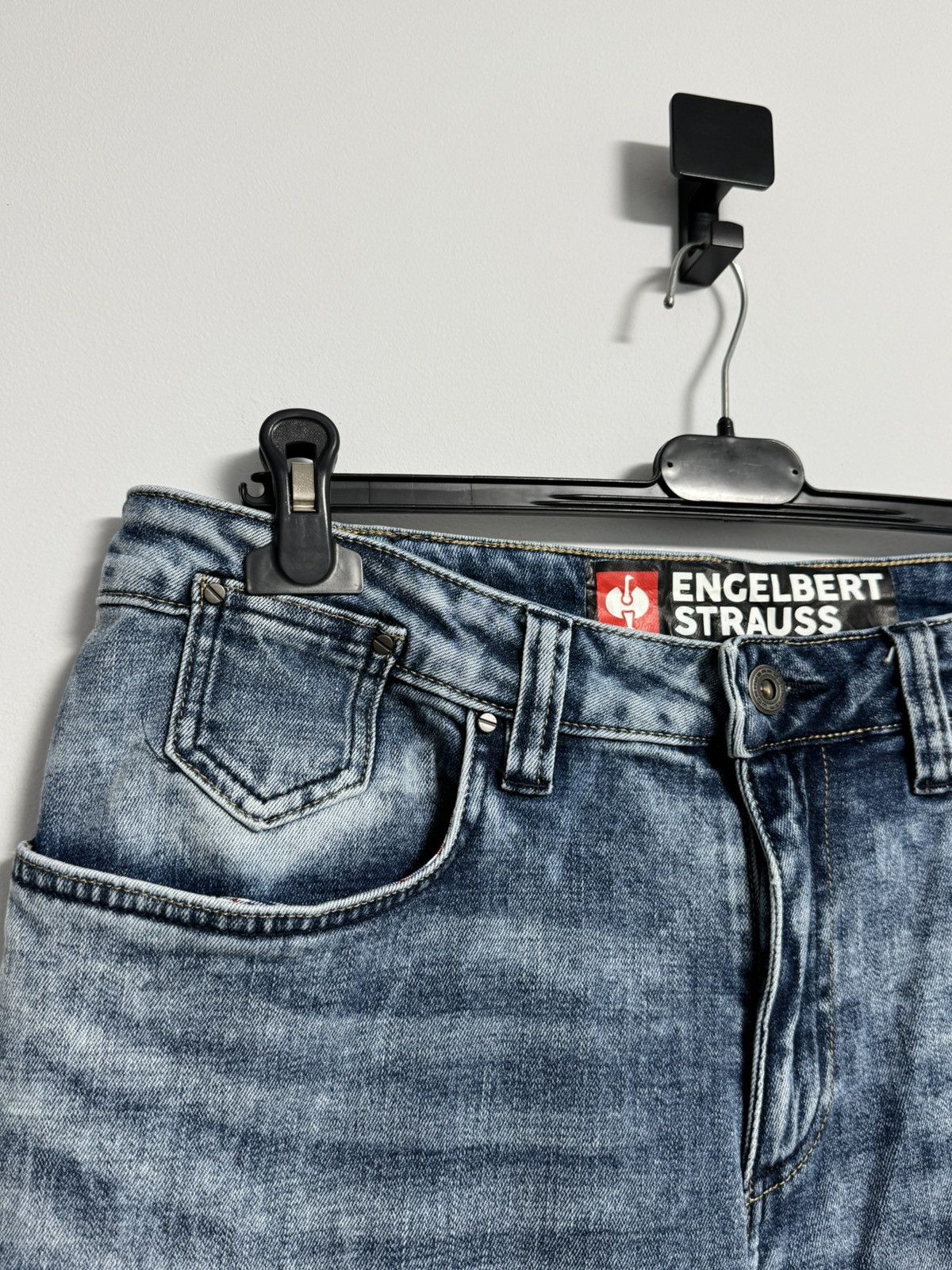 Stewart & Strauss Engelbert Strauss Workwear Denim Pants Size US 34 / EU 50 - 7 Thumbnail