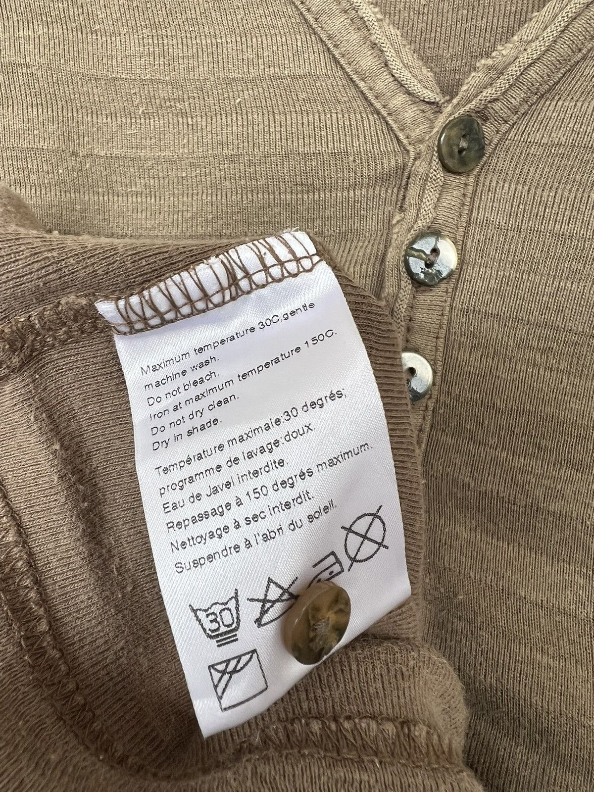 Jun Takahashi Jun Men By Jun Takahashi Distressed Brown Tee Shirt Size US S / EU 44-46 / 1 - 5 Thumbnail