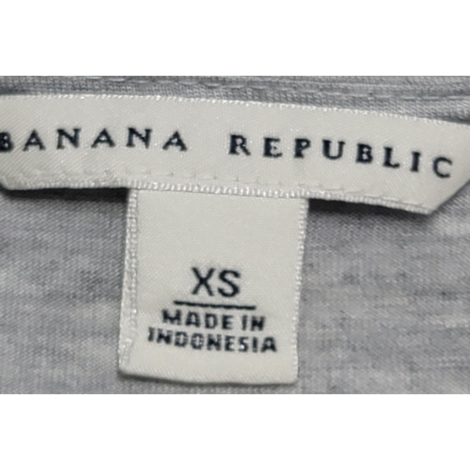 Banana Republic Banana Republic Gray Heathered Layered Ruffle Bodice XS Size XS / US 0-2 / IT 36-38 - 4 Thumbnail