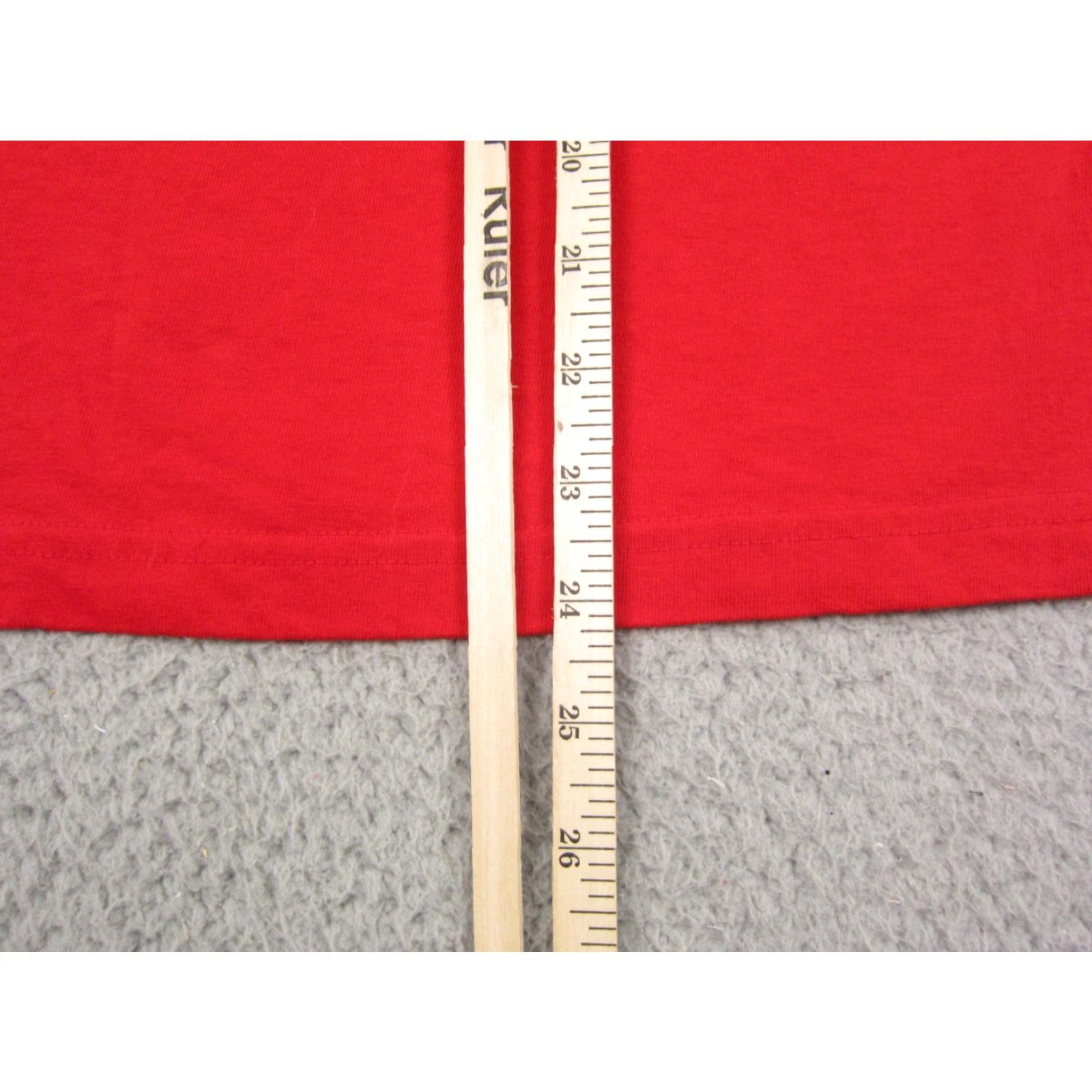 Tommy Hilfiger VINTAGE Tommy Hilfiger Shirt Mens M Red 90s Tommy Jeans Cotton Short Sleeve Crew Neck USA 90s Mens Size US M / EU 48-50 / 2 - 7 Thumbnail