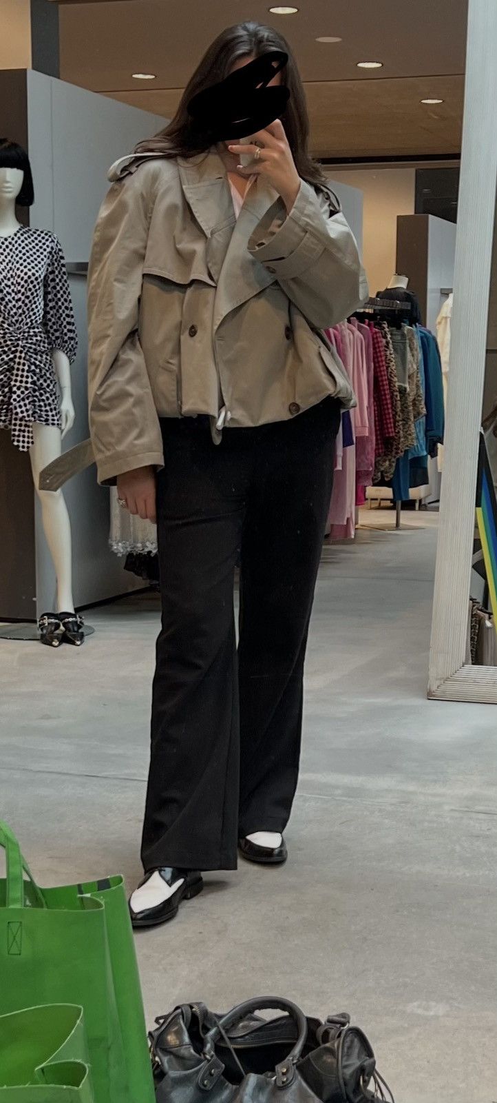 Balenciaga Balenciaga Folded Trench Size ONE SIZE - 9 Thumbnail