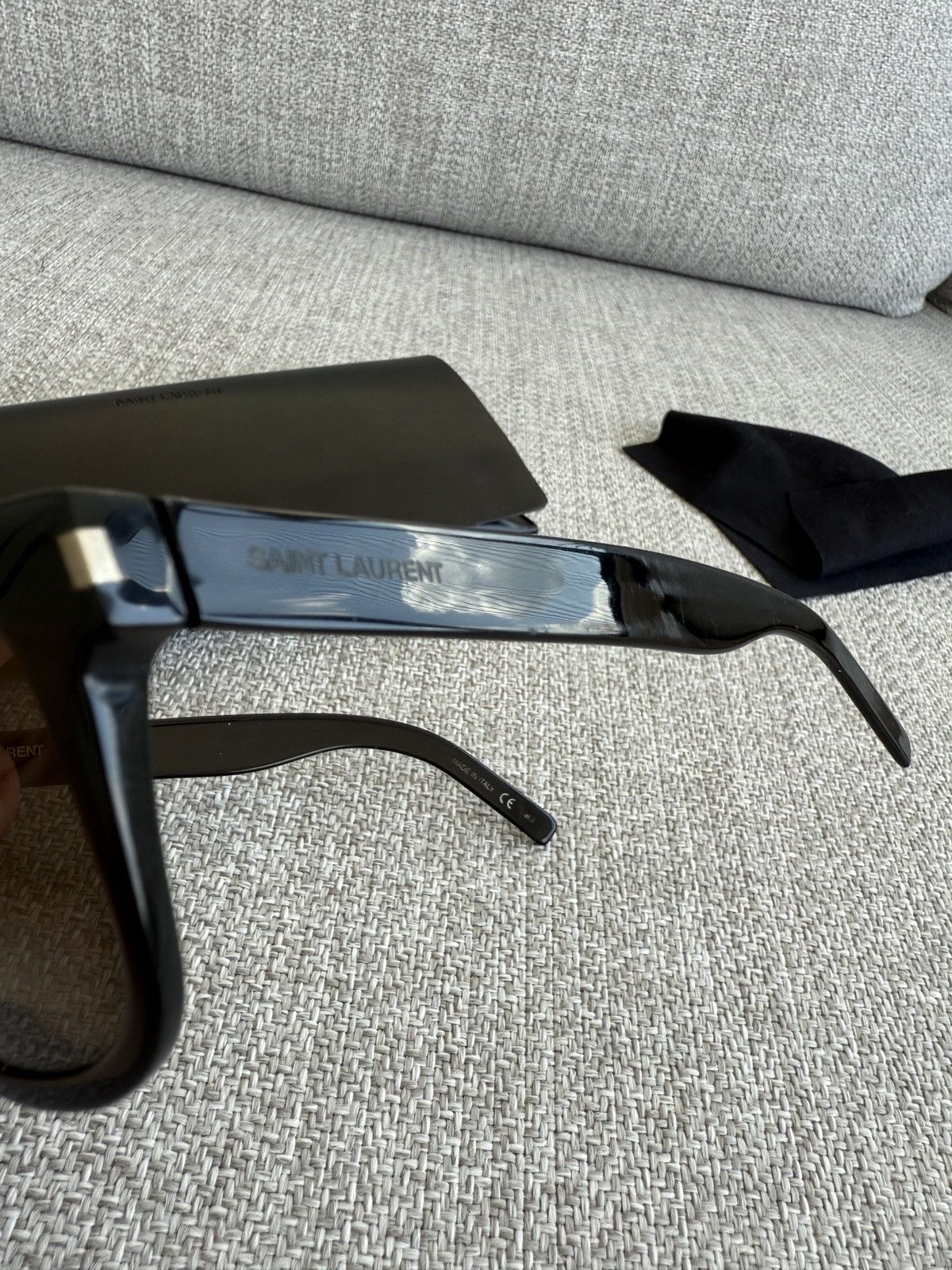 Saint Laurent Paris Saint Laurent Sunglasses Size ONE SIZE - 7 Thumbnail