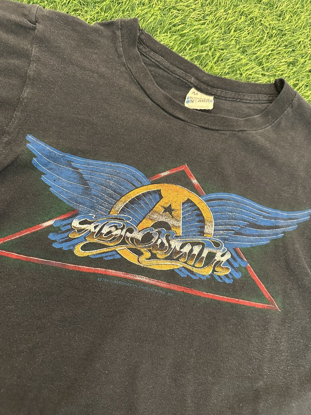 Band Tees Vintage aerosmith 80s rock in a hard place tour t shirt szM Size M / US 6-8 / IT 42-44 - 3 Thumbnail