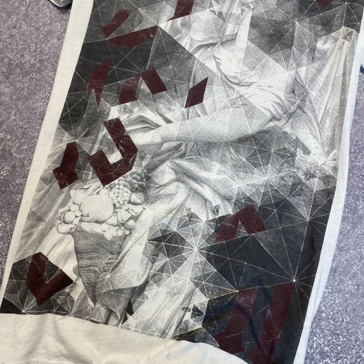 Allsaints Designer All Saints Big Graphic logo y2k rare Japanese tee Size US XS / EU 42 / 0 - 5 Thumbnail