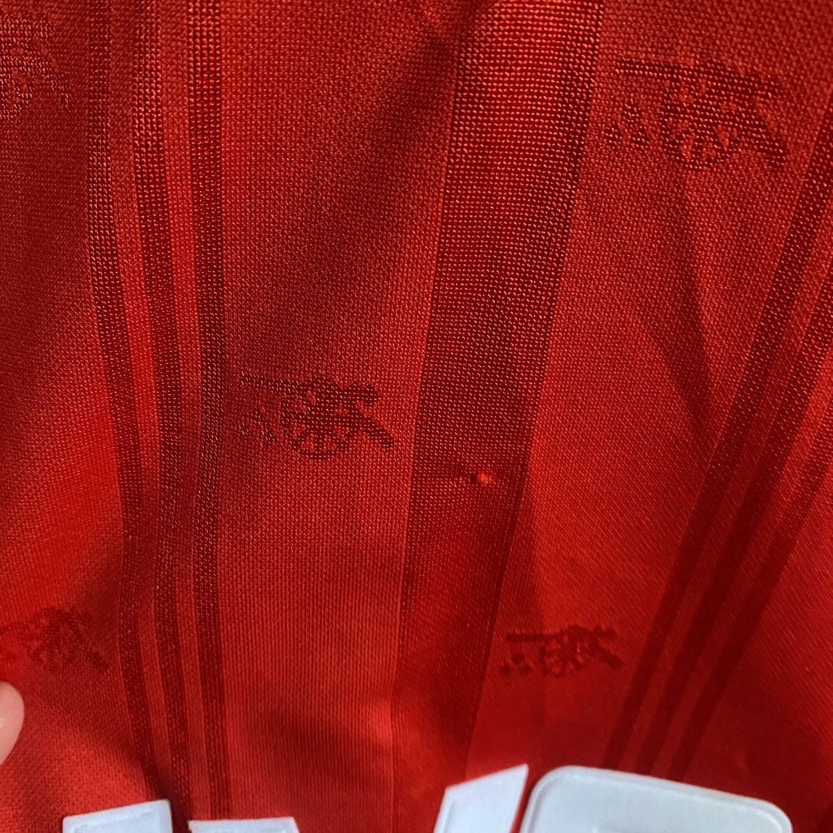 Adidas Vintage RARE Adidas FC Arcenal 1986 JVC home soccer jersey Size US M / EU 48-50 / 2 - 7 Thumbnail