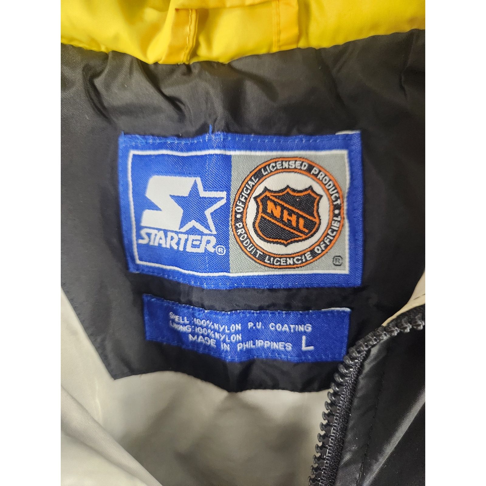 Starter Vintage Starter Pittsburgh Penguins Jacket Men's large Size US L / EU 52-54 / 3 - 4 Thumbnail