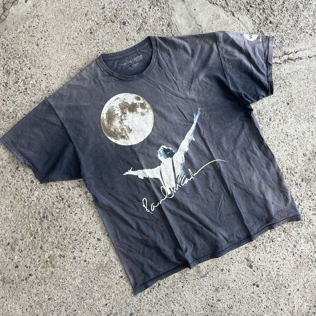 Hard Rock Cafe × Vintage Hard Rock Cafe T-shirt Black Faded Graphic Tee Size US L / EU 52-54 / 3 - 2 Thumbnail