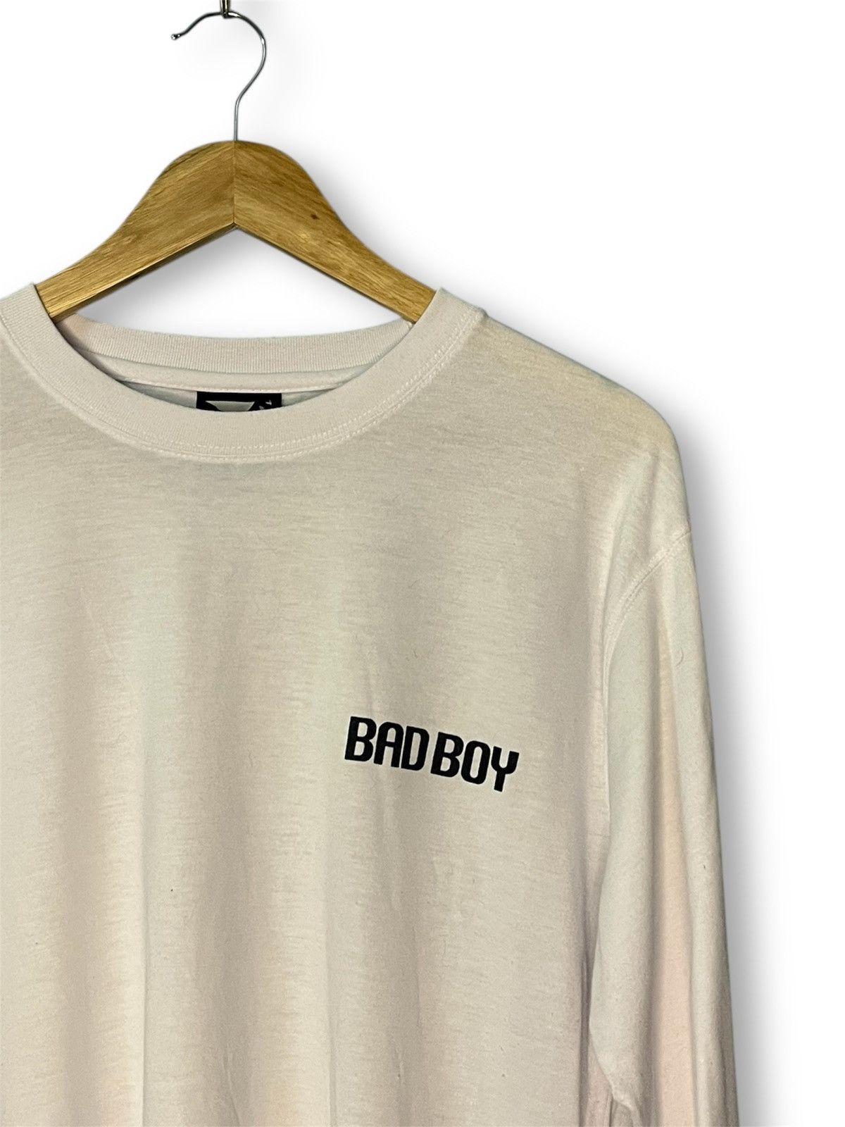 Other Badboy White Long Sleeve Shirt Size US L / EU 52-54 / 3 - 3 Thumbnail