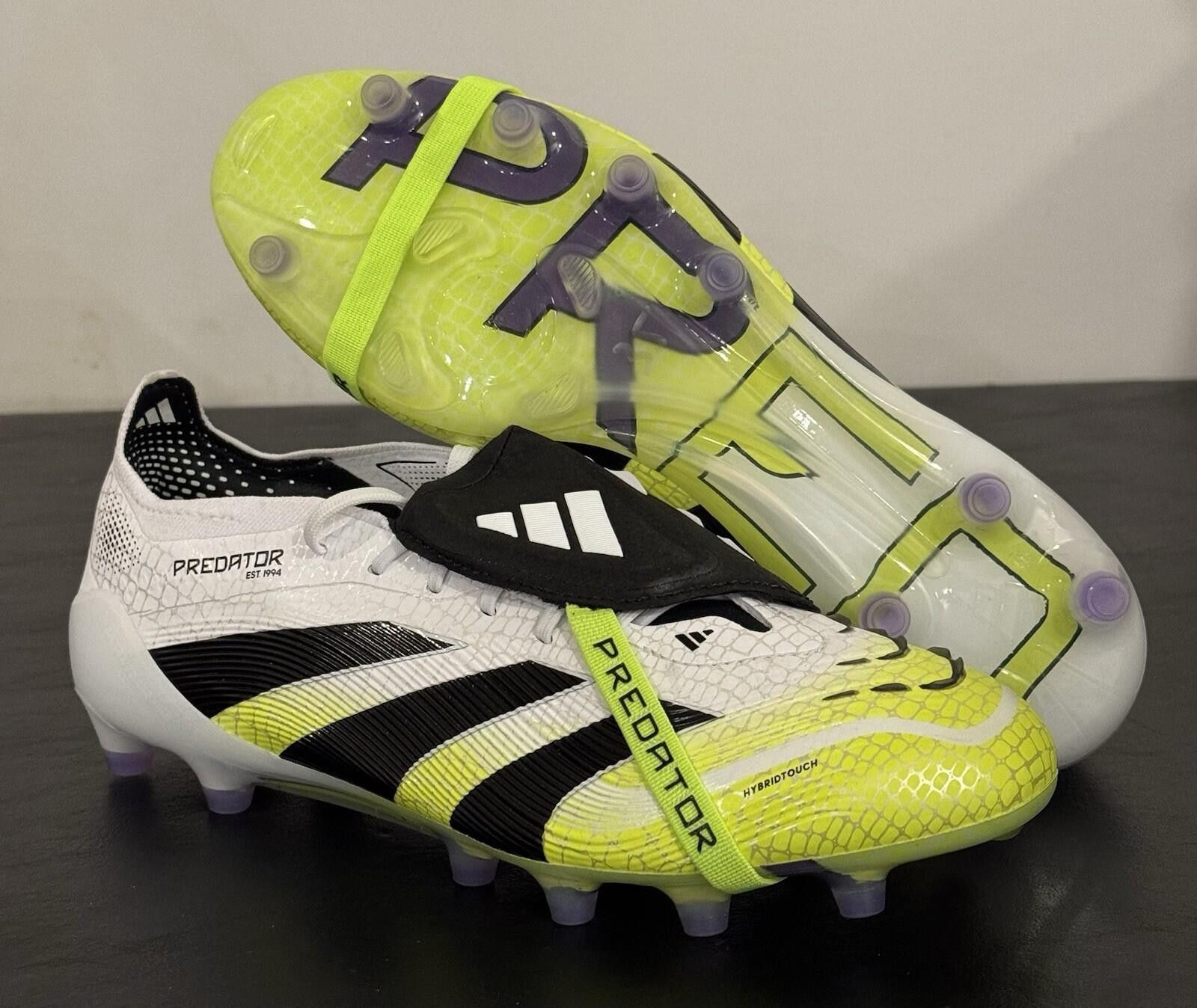 Adidas Size 7.5 - adidas Predator Elite Foldover Tongue AG Radiant Size US 7.5 / EU 40-41 - 5 Thumbnail