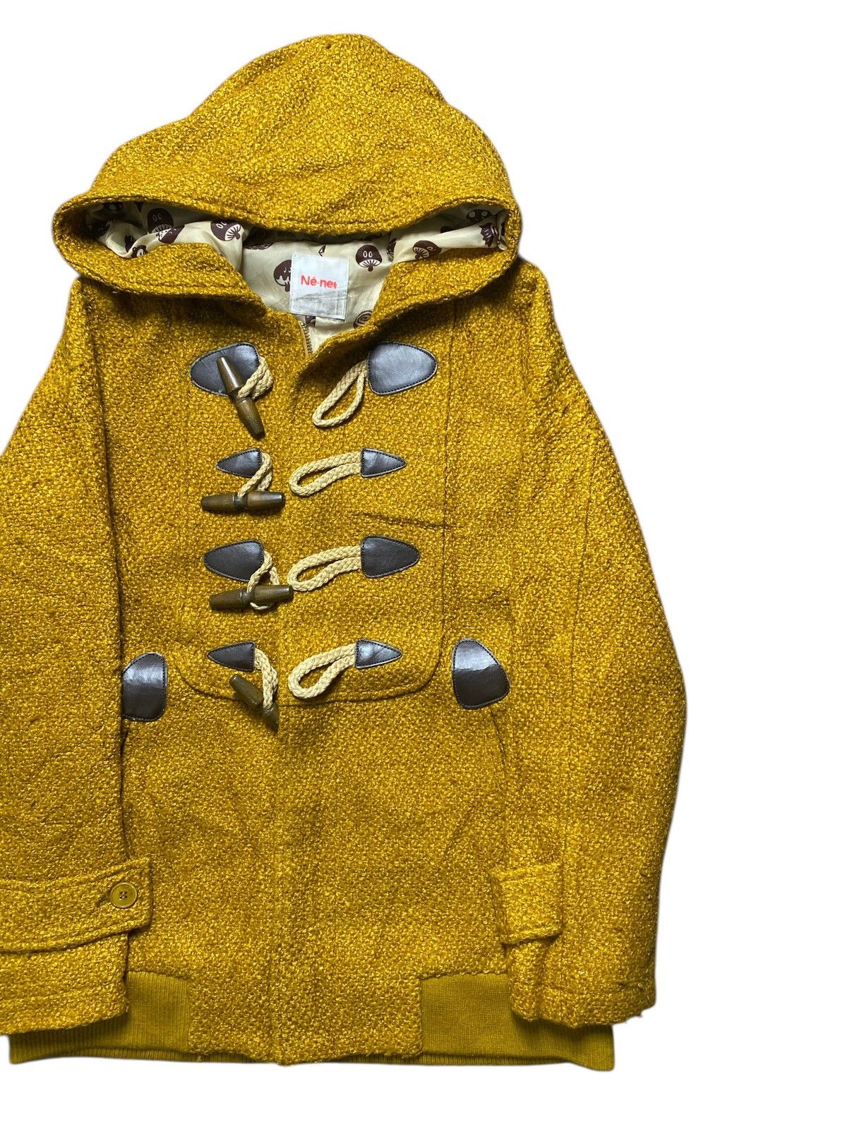 Ne-Net VINTAGE NE-NET BY ISSEY MIYAKI WOOL DUFFLE COAT HOODIE Size US M / EU 48-50 / 2 - 4 Thumbnail