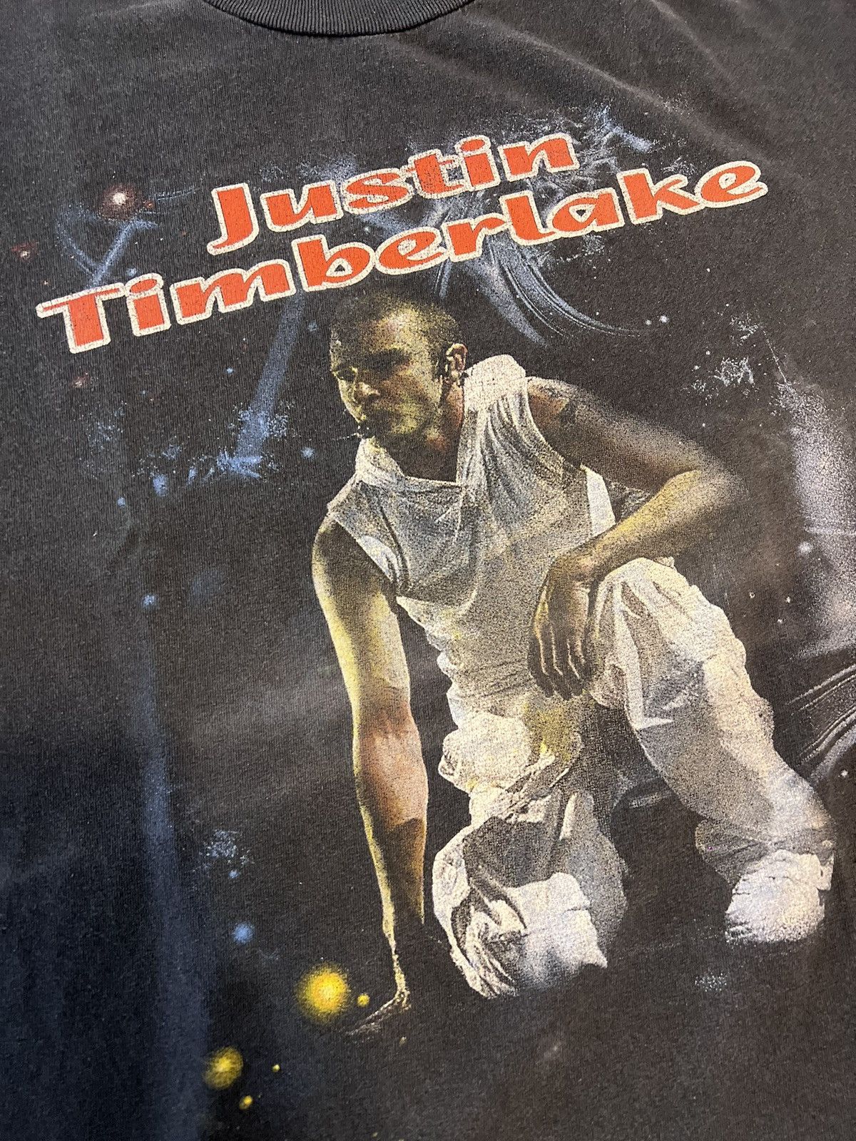Vintage 🔥RARE🔥Early 2000 Justin timberlake parking lot Size US L / EU 52-54 / 3 - 3 Thumbnail