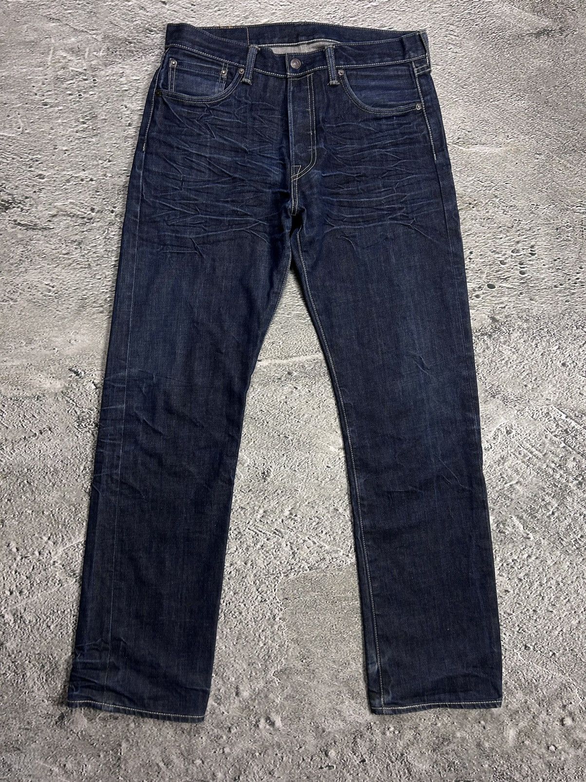 Levi's × Vintage Levi’s 501 vintage navy blue jeans denim pants Size US 33 - 6 Thumbnail
