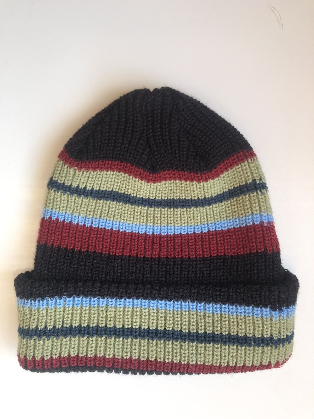 Supreme Supreme FW18 Bright Stripe Beanie BLACK Size ONE SIZE - 3 Thumbnail
